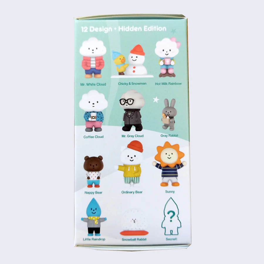 Fluffy House - Mr. White Cloud Mini Series 2 - Winter Edition Figure - Image 2