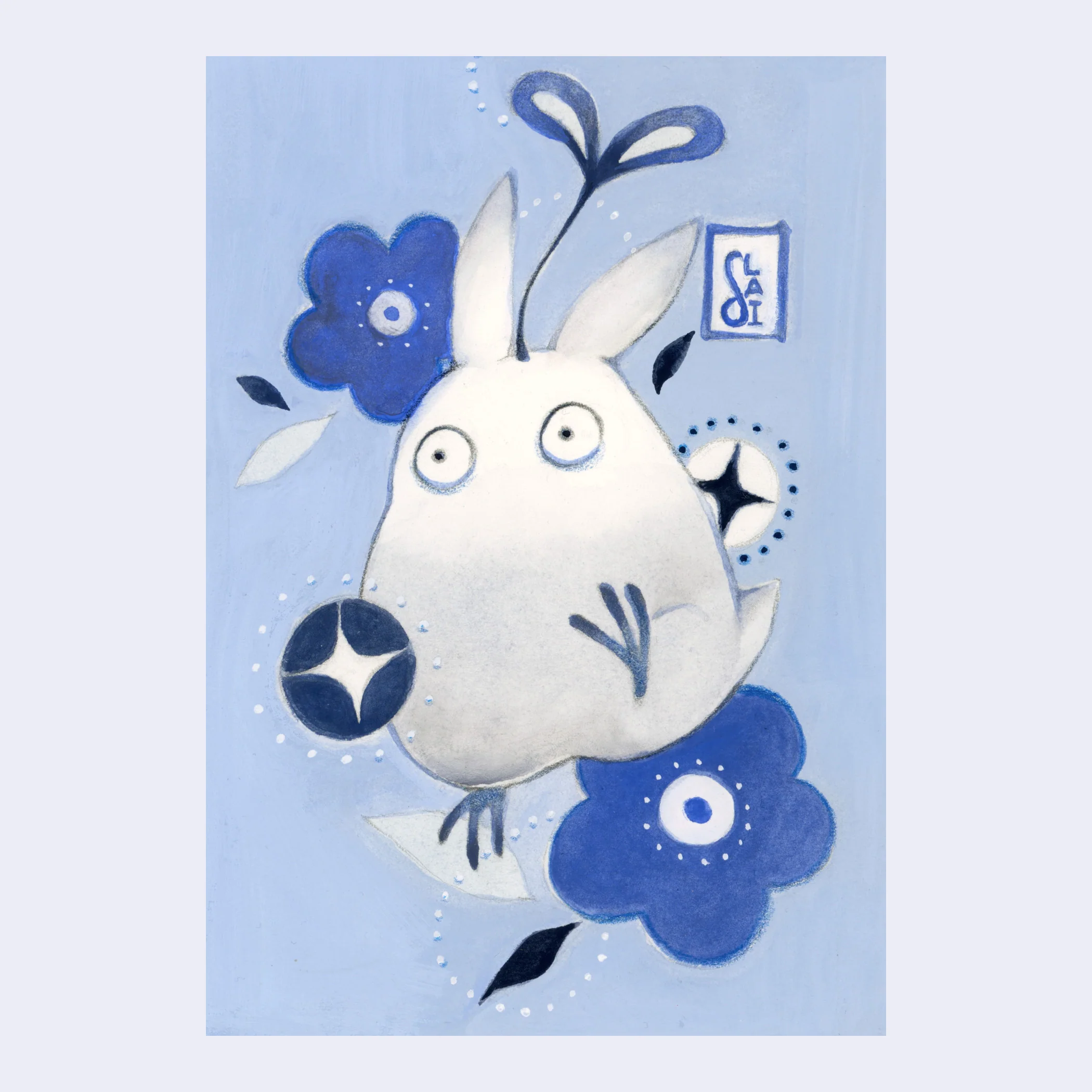 Forest God Show 2024 - Sonia Lai - "Blue Chibi Spirit"