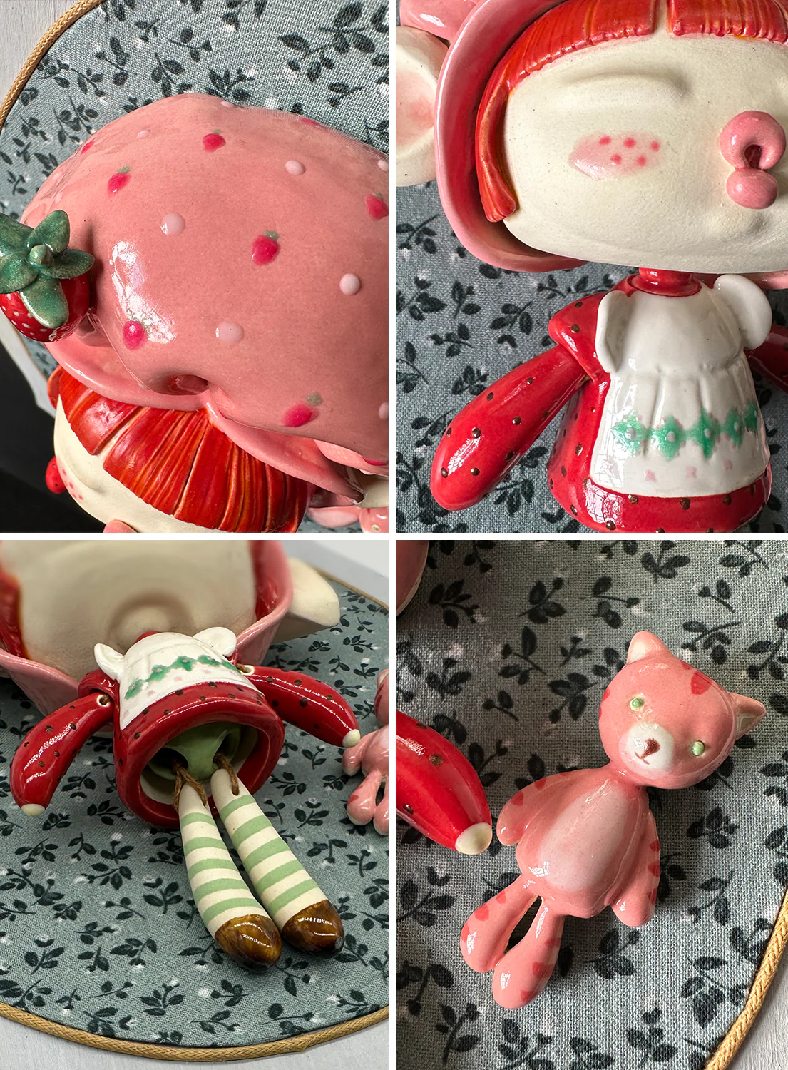Fruits & Veggies 2024 - Ginger Chen - “Bery Bery Sweet” Strawberry Shortcake & Custard - Image 3
