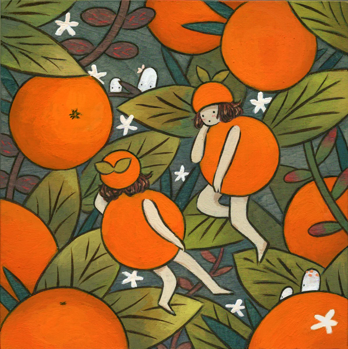 Fruits & Veggies 2024 - Jen Tong - "Orange Blossom"