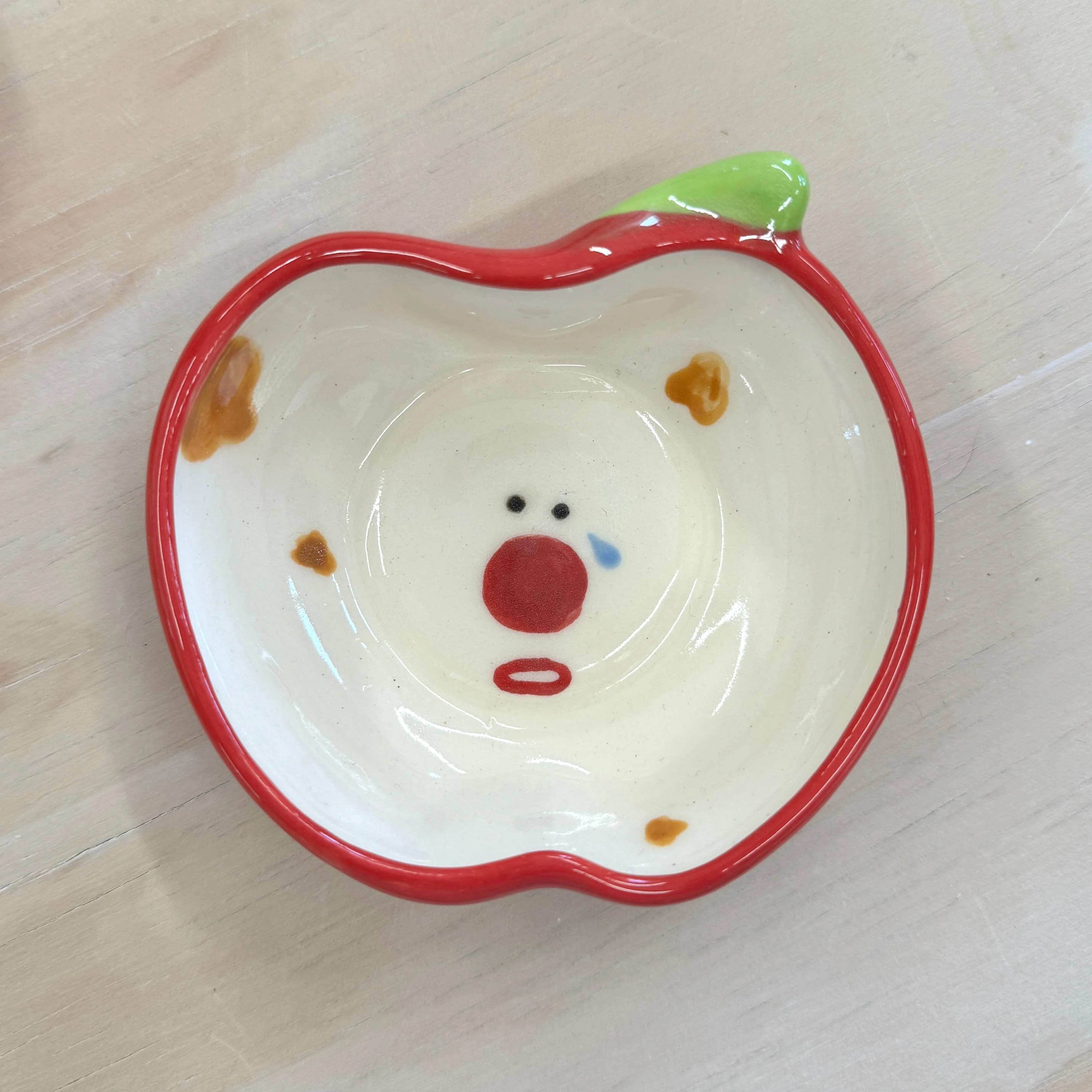 Fruits & Veggies 2024 - Mara McDonagh - "Rotten Red Apple Plate"