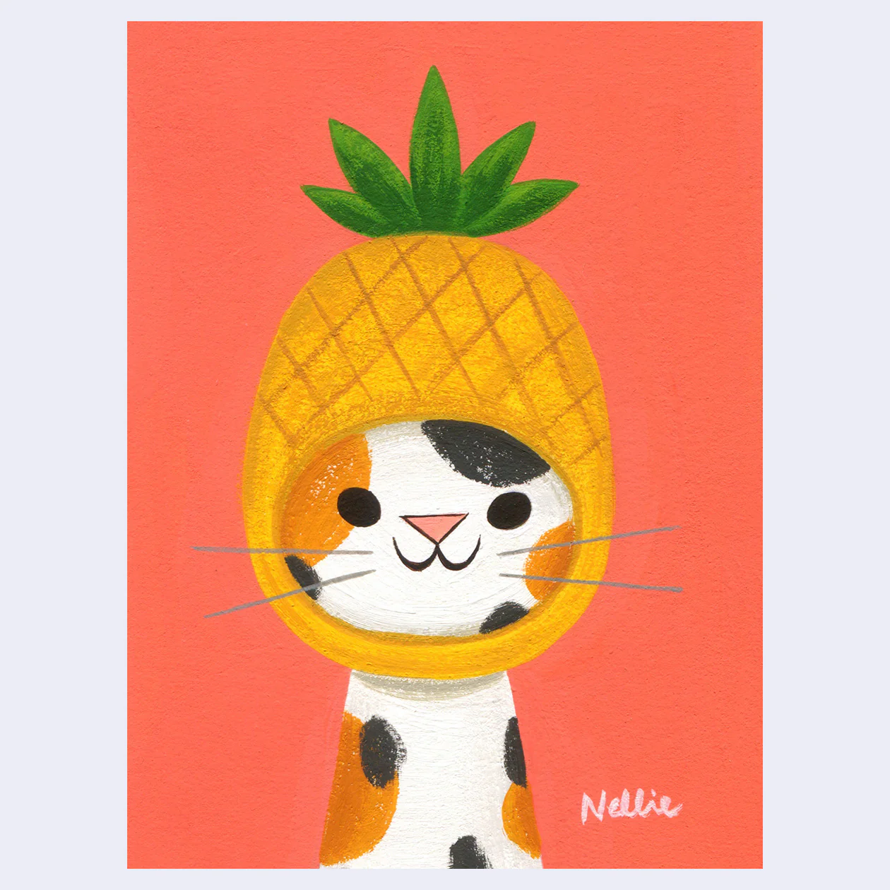 Fruits & Veggies 2024 - Nellie Le - "Pineapple Cat"