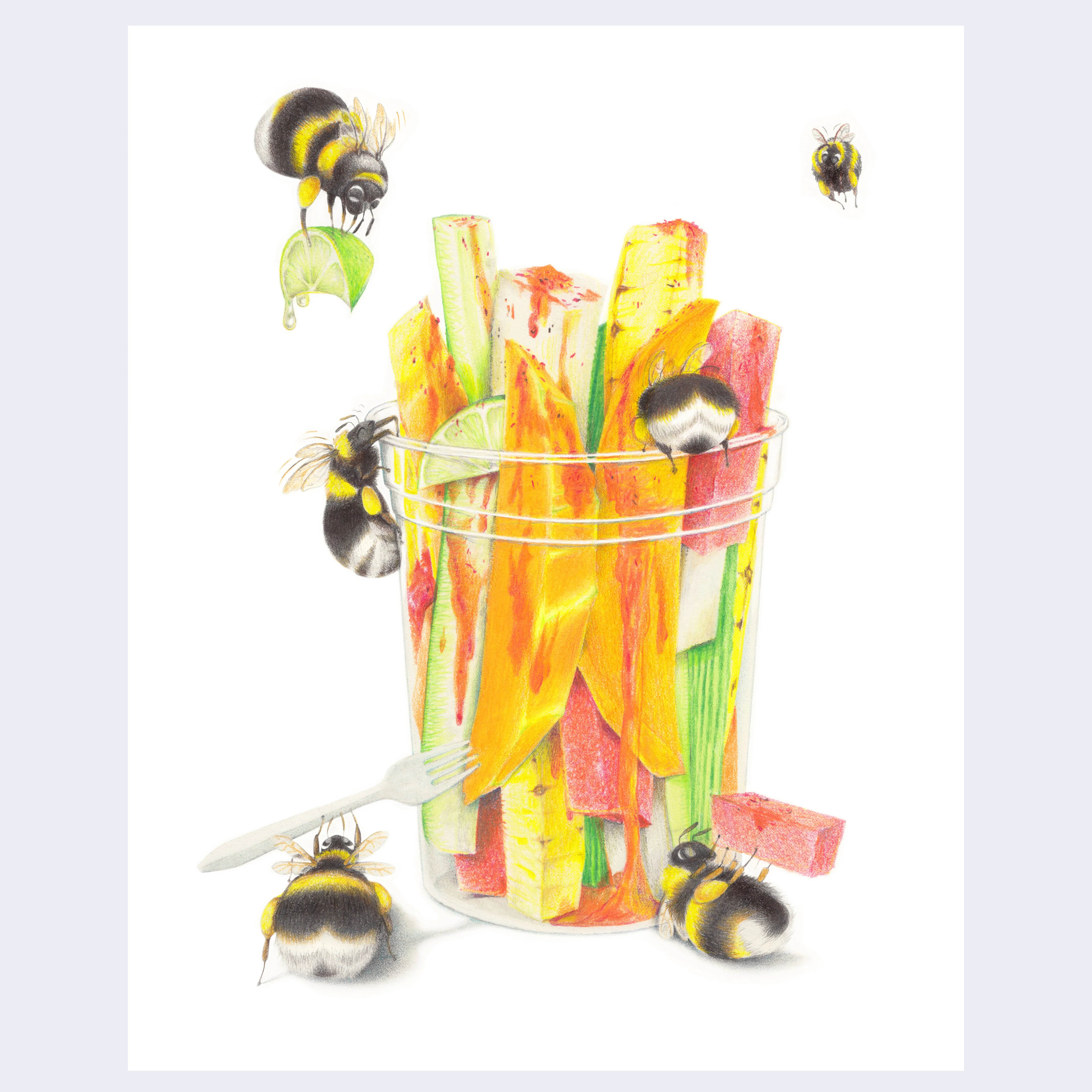 Chromatic Reverb - #42 - Cassia Lupo - "Fruit Cart Bumble Bees"