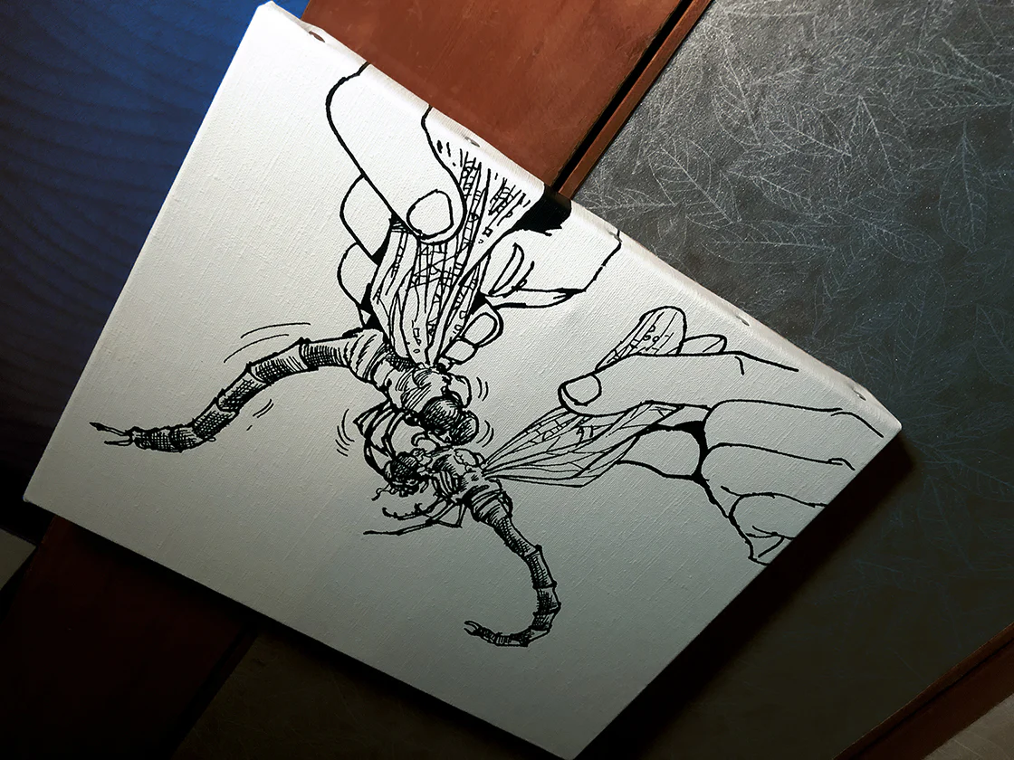GEKIGACORE - Baron Yoshimoto - "Insect #01" (Cored by Emily Yoshimoto) - Image 3