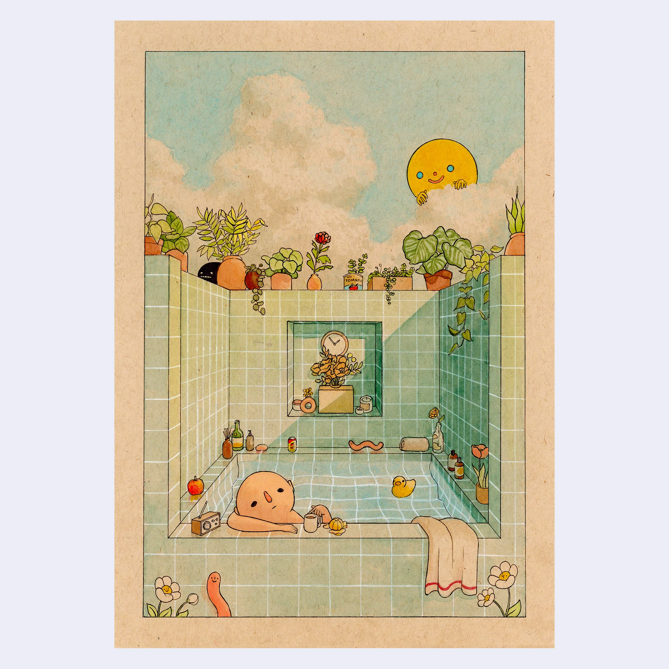 Giant Robot 30 Years - Felicia Chiao - "Sunbathing"