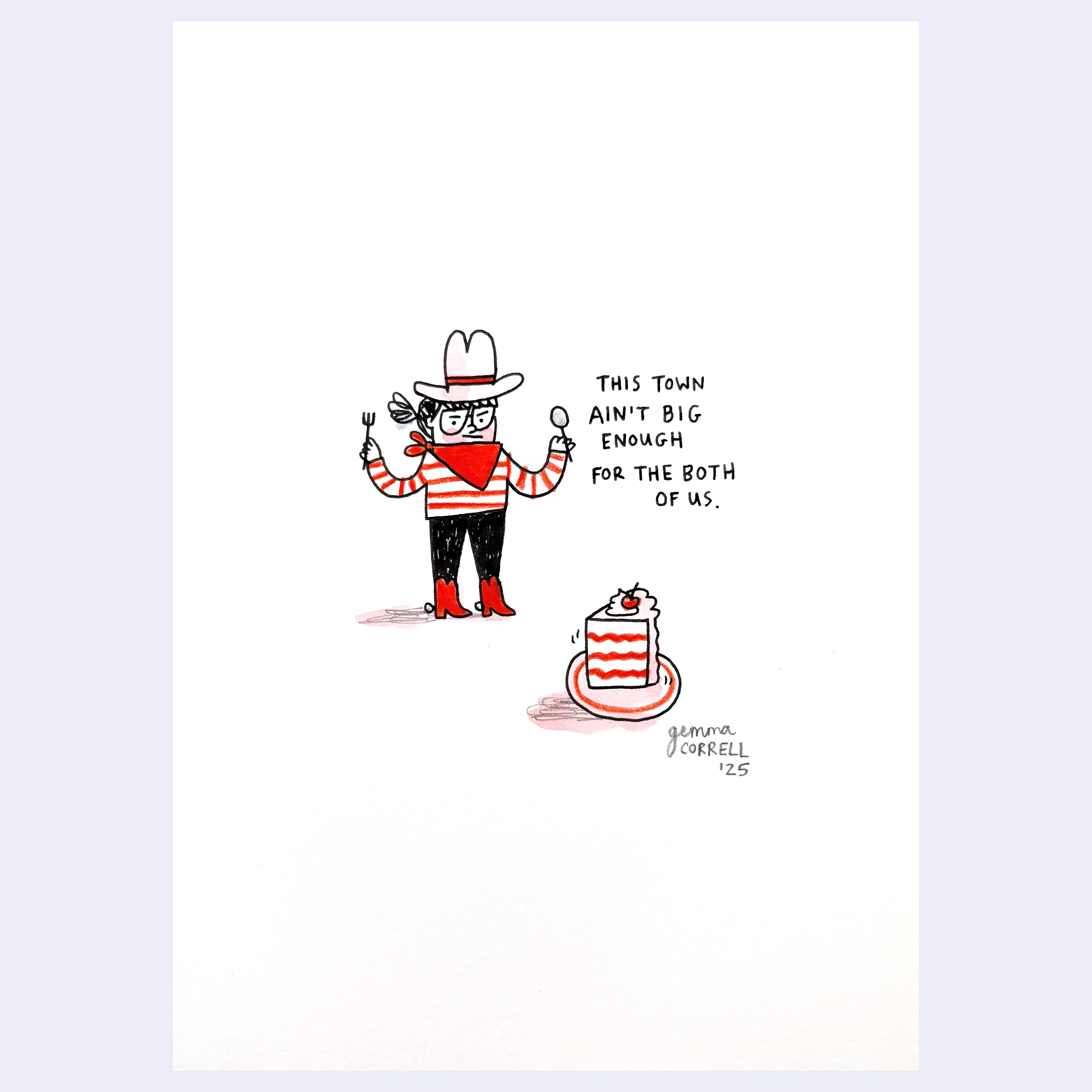 Giant Robot 30 Years - Gemma Correll - Untitled #2