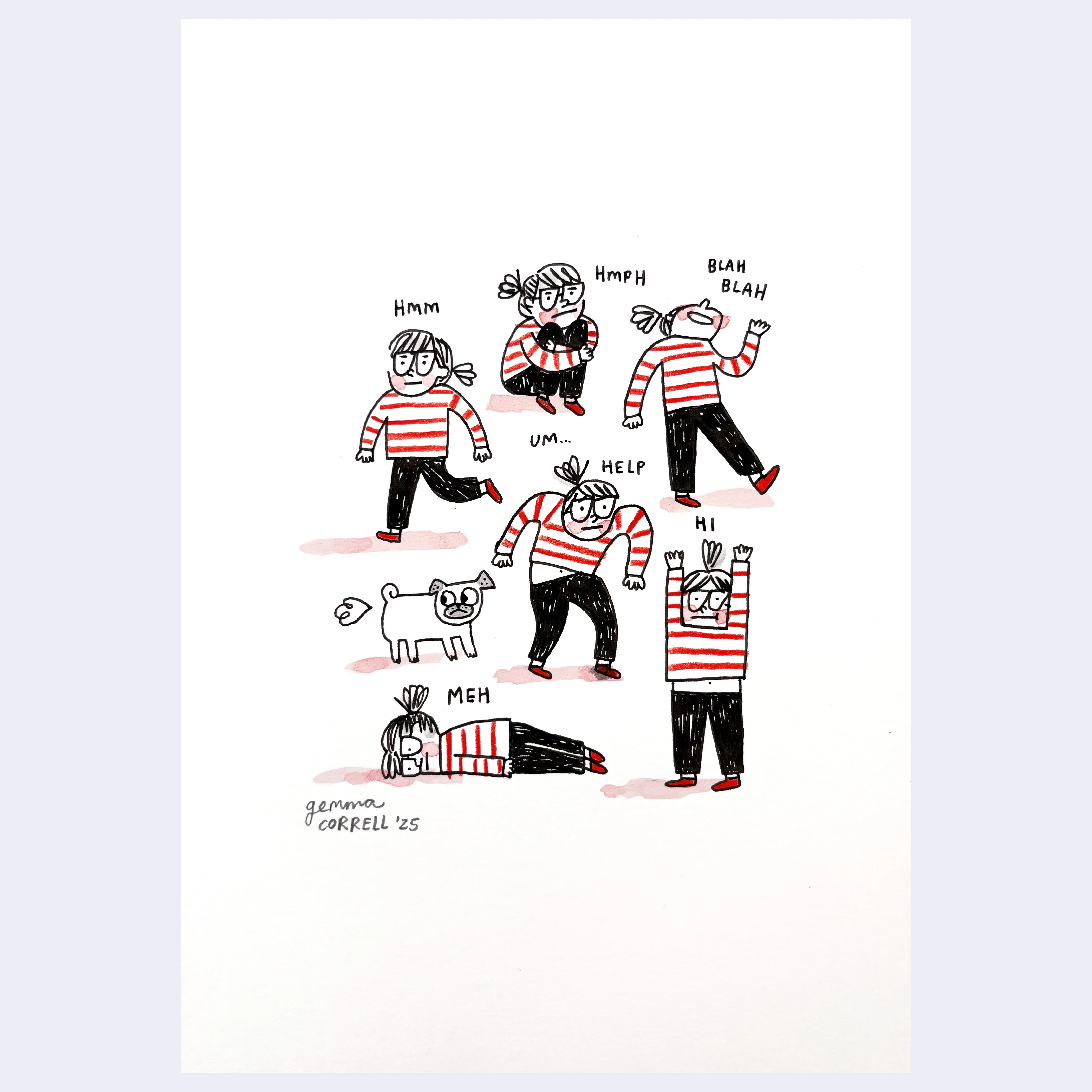 Giant Robot 30 Years - Gemma Correll - Untitled #4