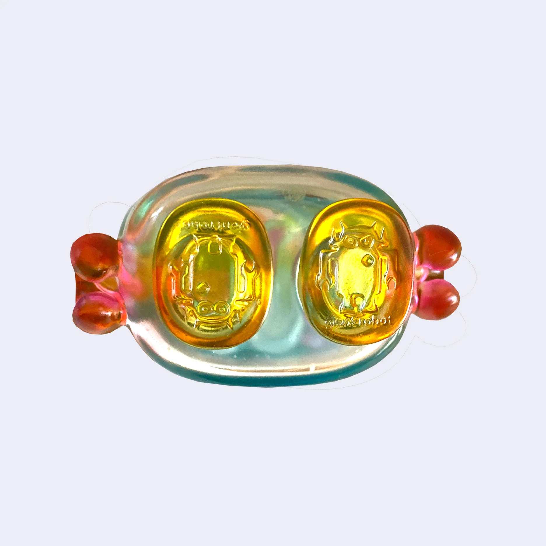 Giant Robot - Chibi Boss Robot Figure (Pastel colors w/ GID Beads) - Image 4