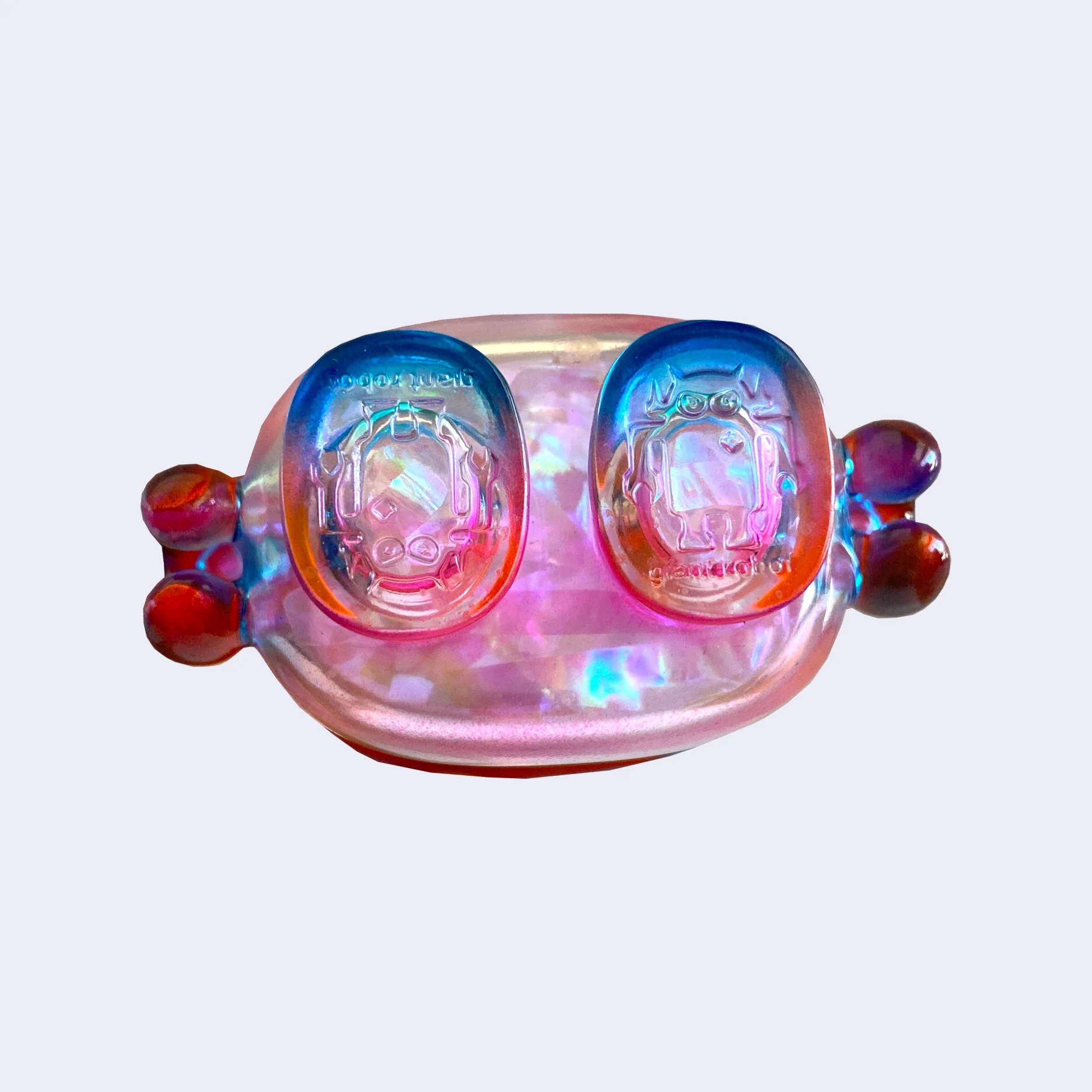 Giant Robot - Chibi Boss Robot Figure (Pink & Purple Ombre) - Image 3