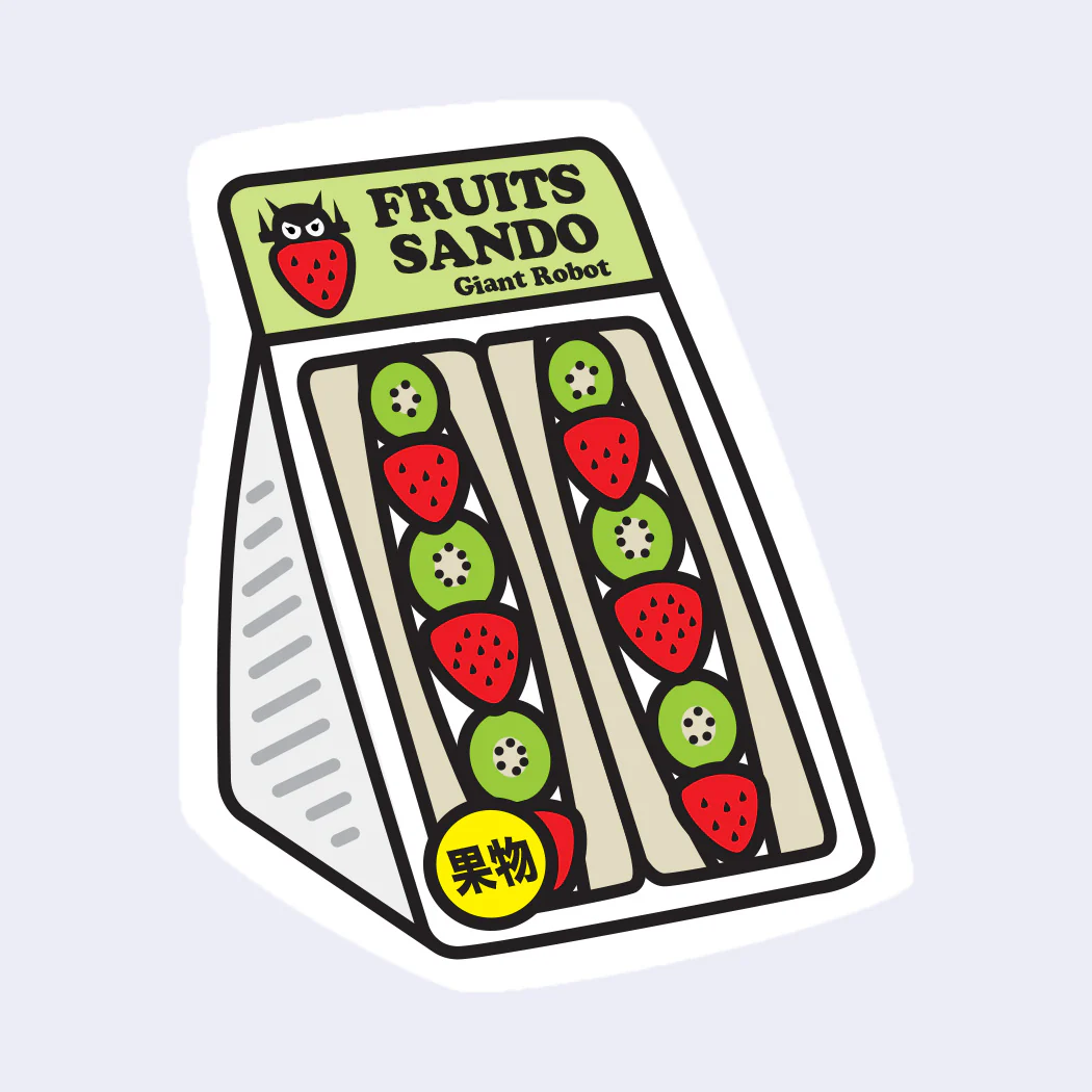 Giant Robot - Fruits Sando/Sandwich Sticker