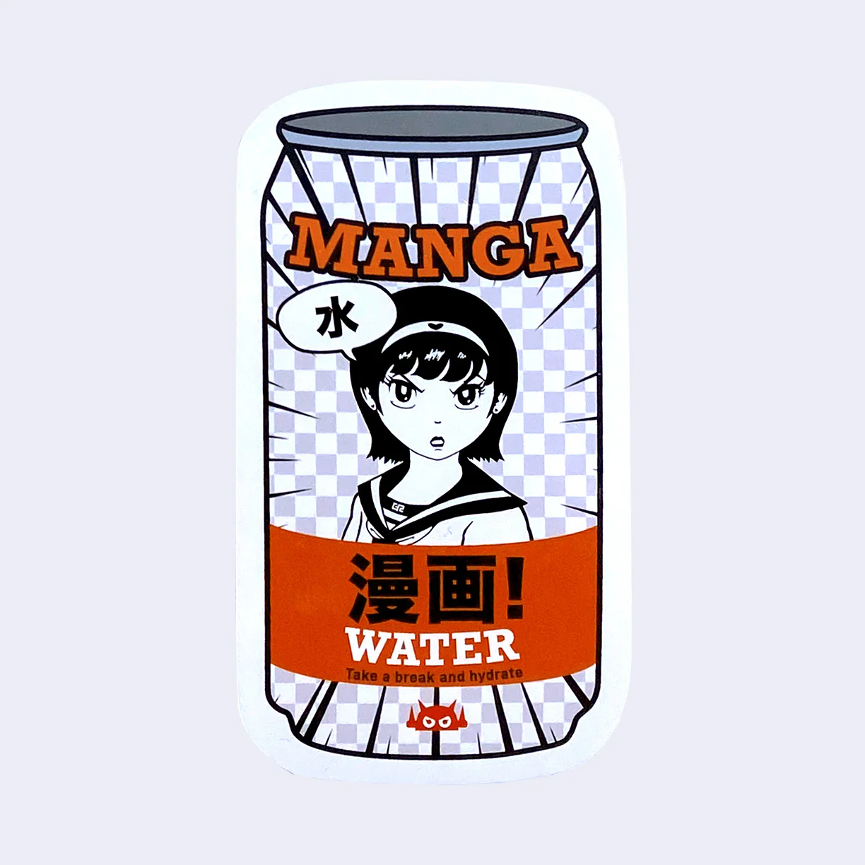 Giant Robot - Manga Water Sticker