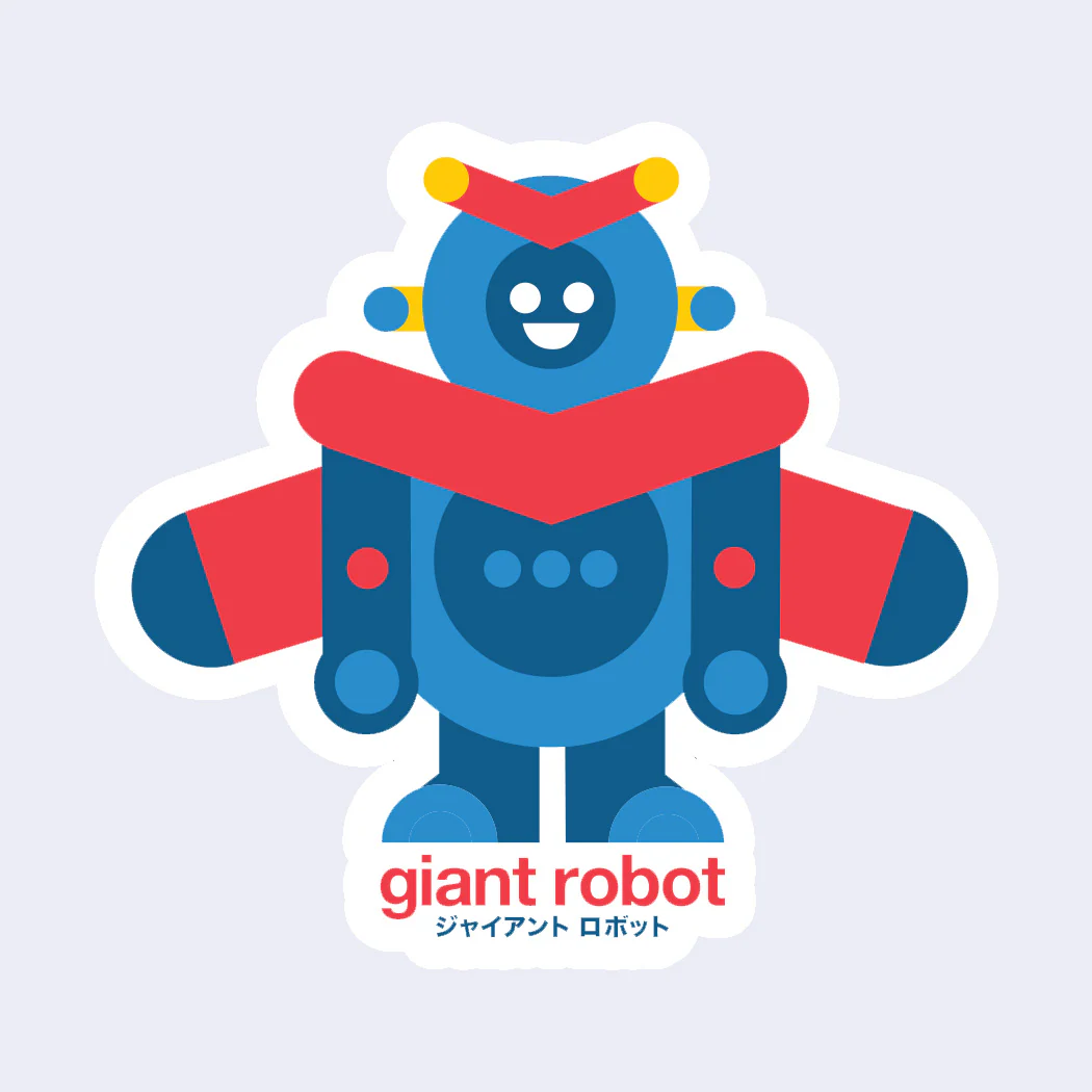 Giant Robot - Mobile Suit Robot Sticker
