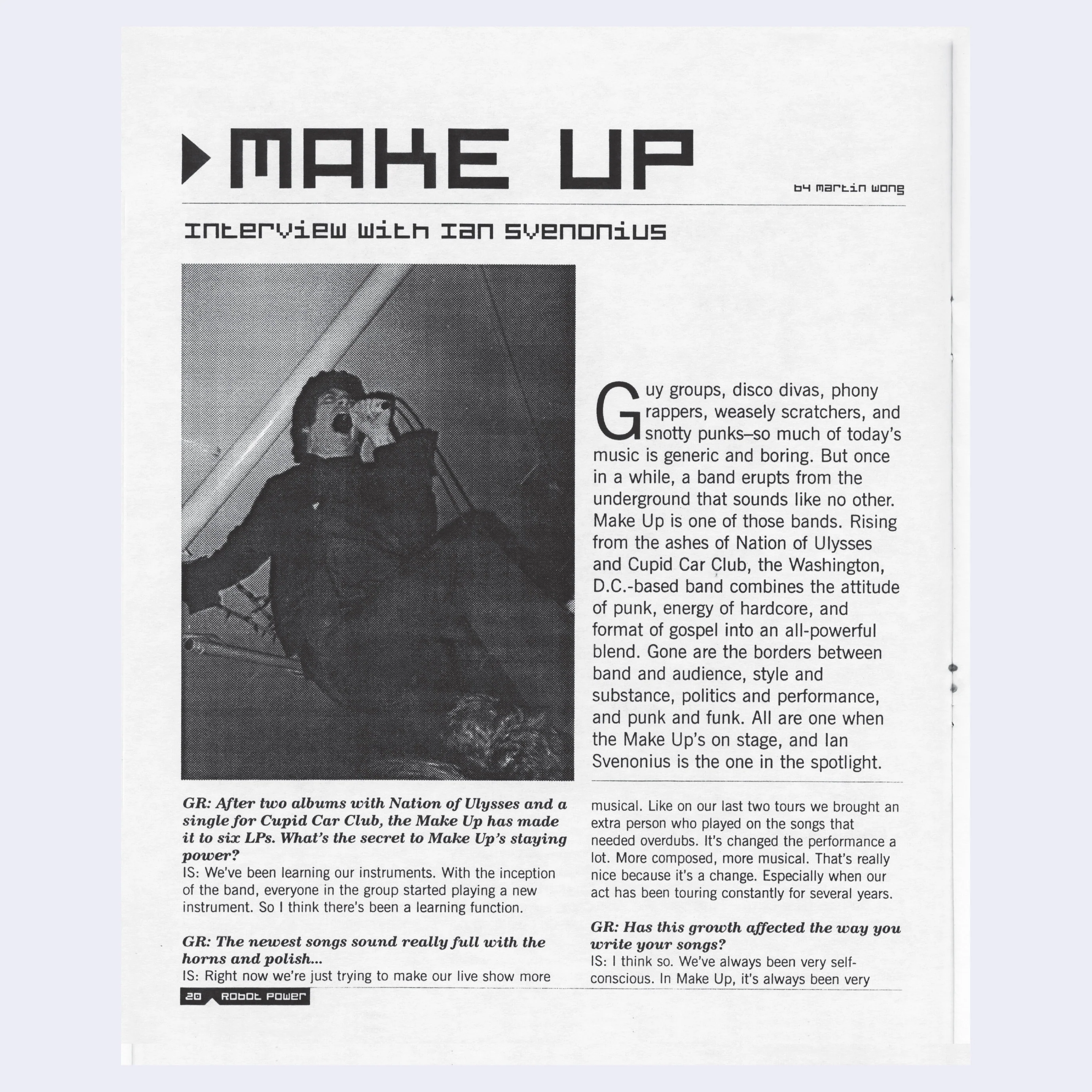 Giant Robot - Robot Power The Lost Zines Vol. 2 (Re-print) - Image 2