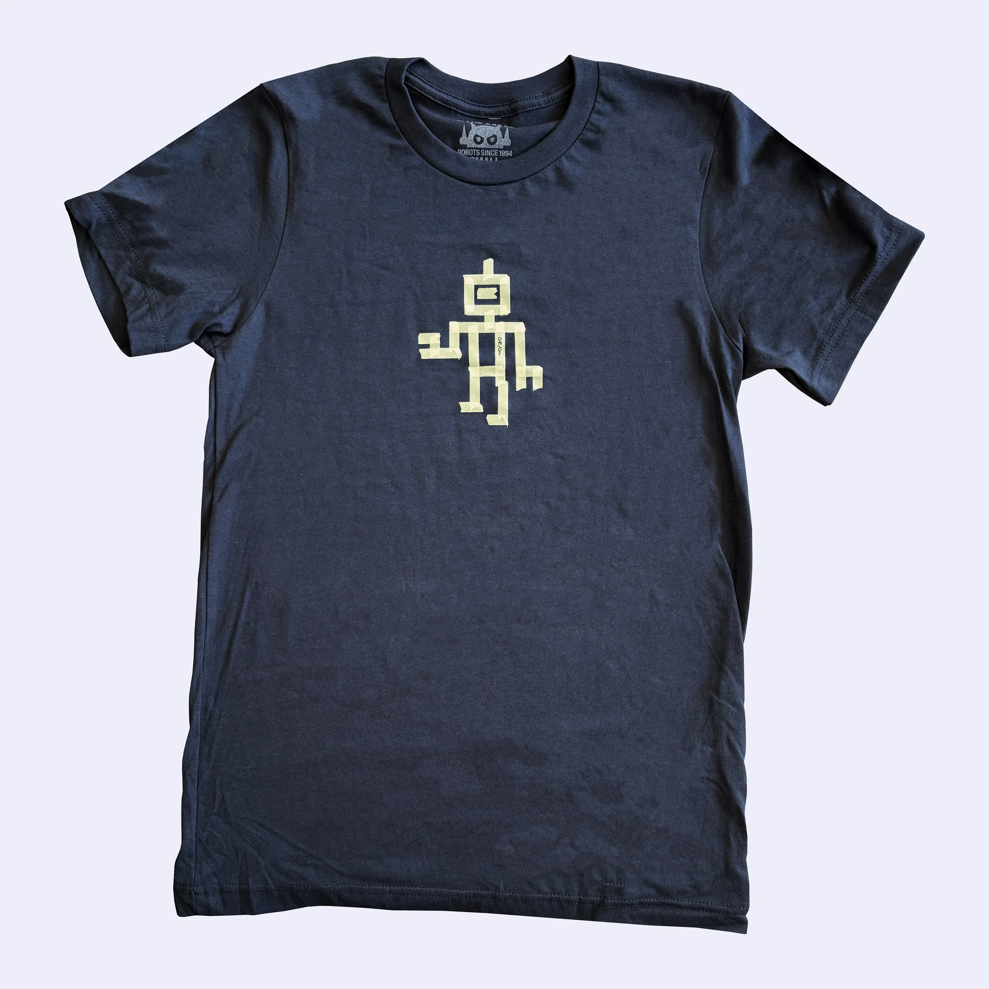 Giant Robot - Tape Robot T-shirt (Charcoal Gray)