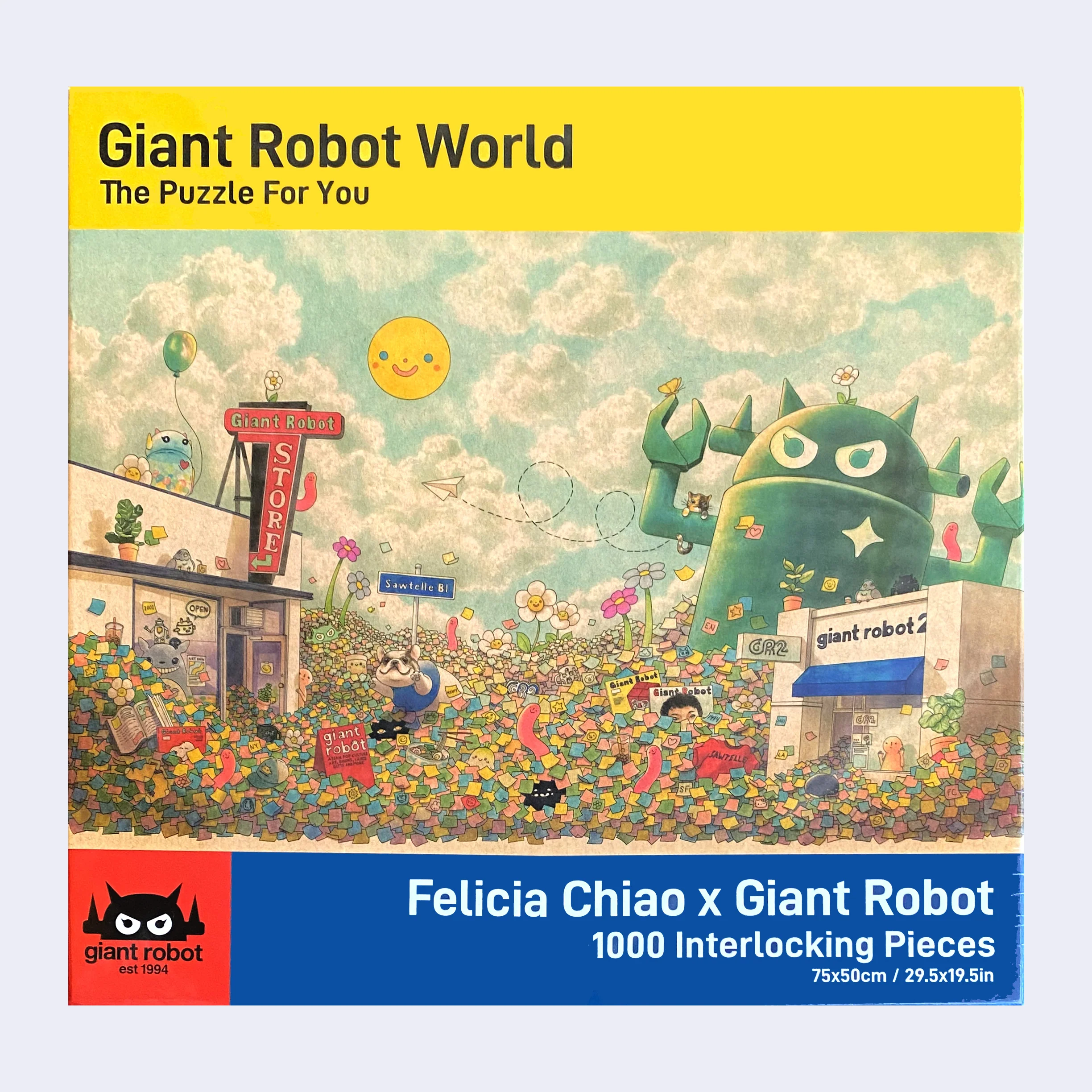 Giant Robot x Felicia Chiao: Giant Robot World - 1000 Piece Puzzle