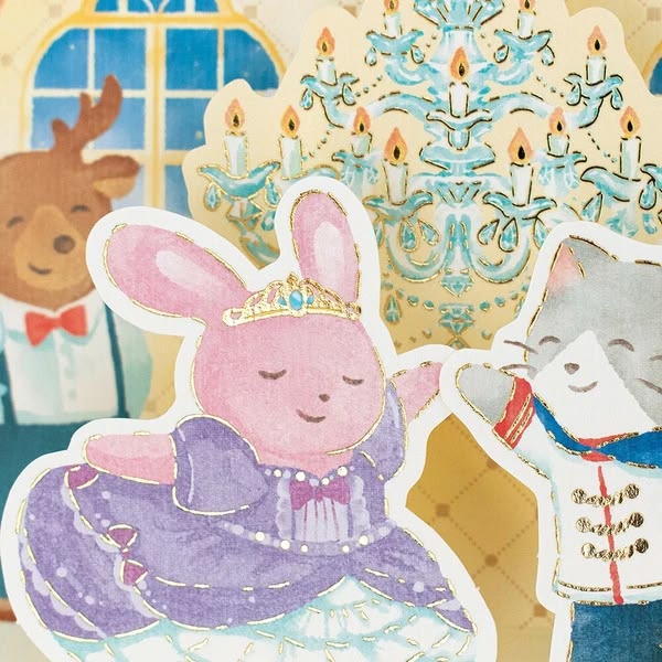 Happy Birthday Princess & Castle 3D Greeting Card - Image 3
