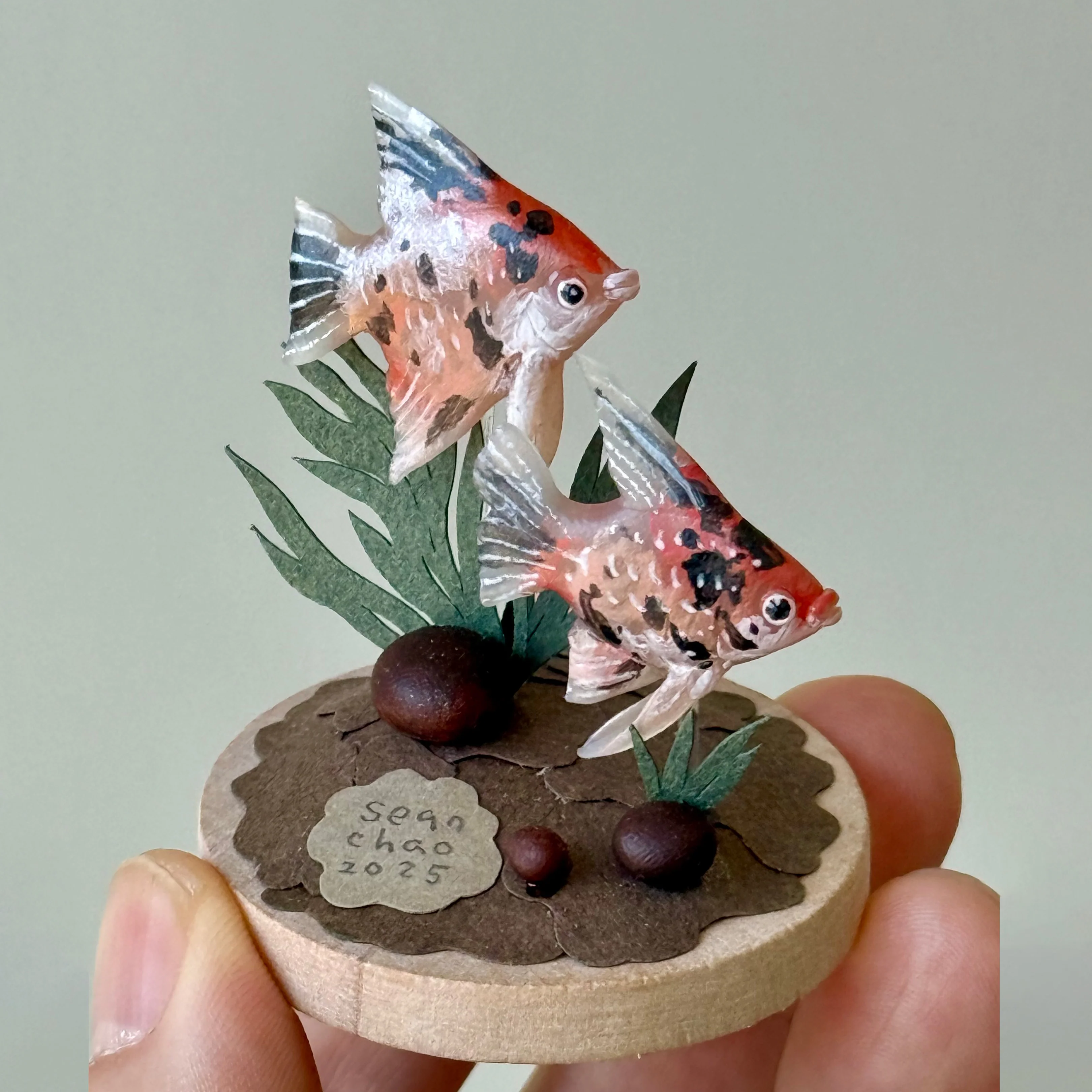Hello Again - #40 - Sean Chao - "Angel Fish 02" - Image 2