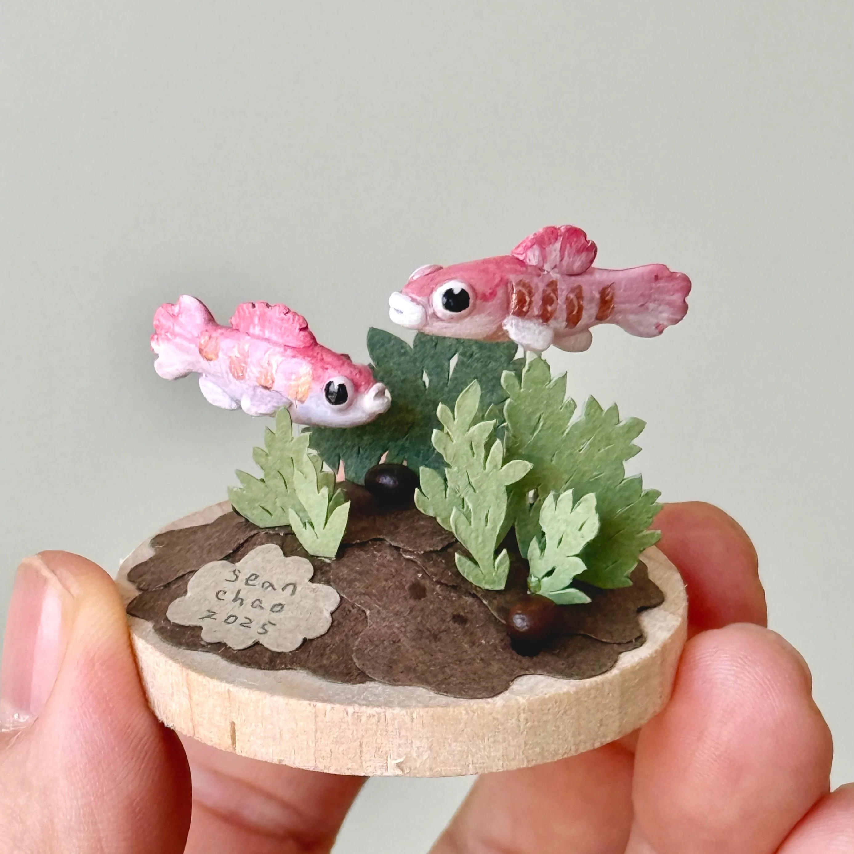 Hello Again - #64 - Sean Chao - "Fish Duo 03" - Image 2