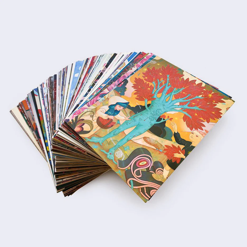 James Jean - MEMU 2: Hibiscus (113 Postcards) - Image 3
