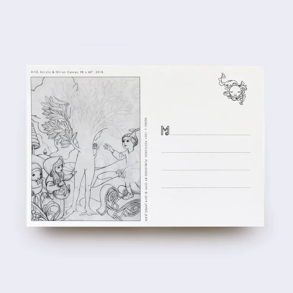 James Jean - MEMU 2: Hibiscus (113 Postcards) - Image 4