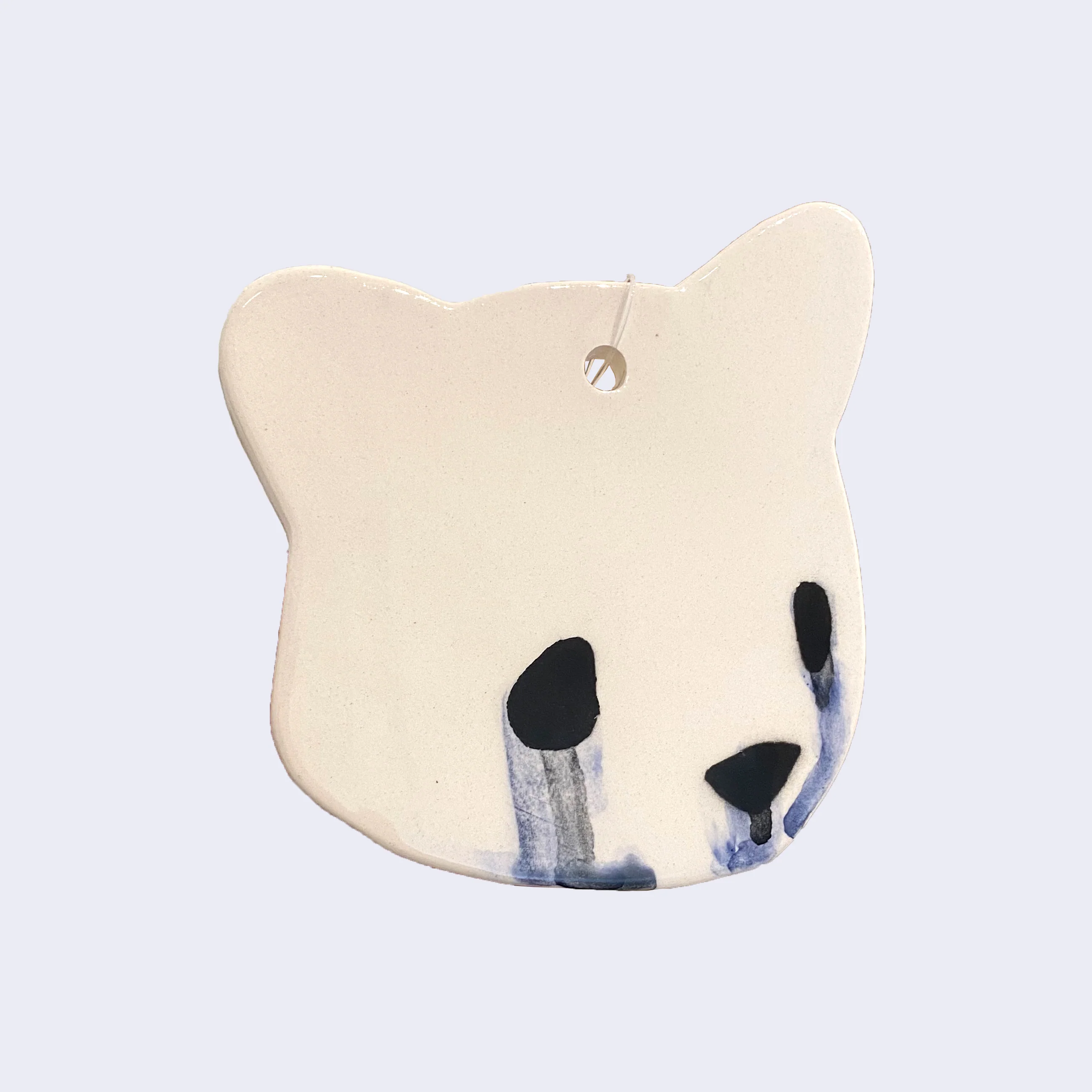 Jenn Lima - Luke Chueh: More Drawings - 4"-5" Medium Ceramic Bear Head (Facing Right) - Image 9