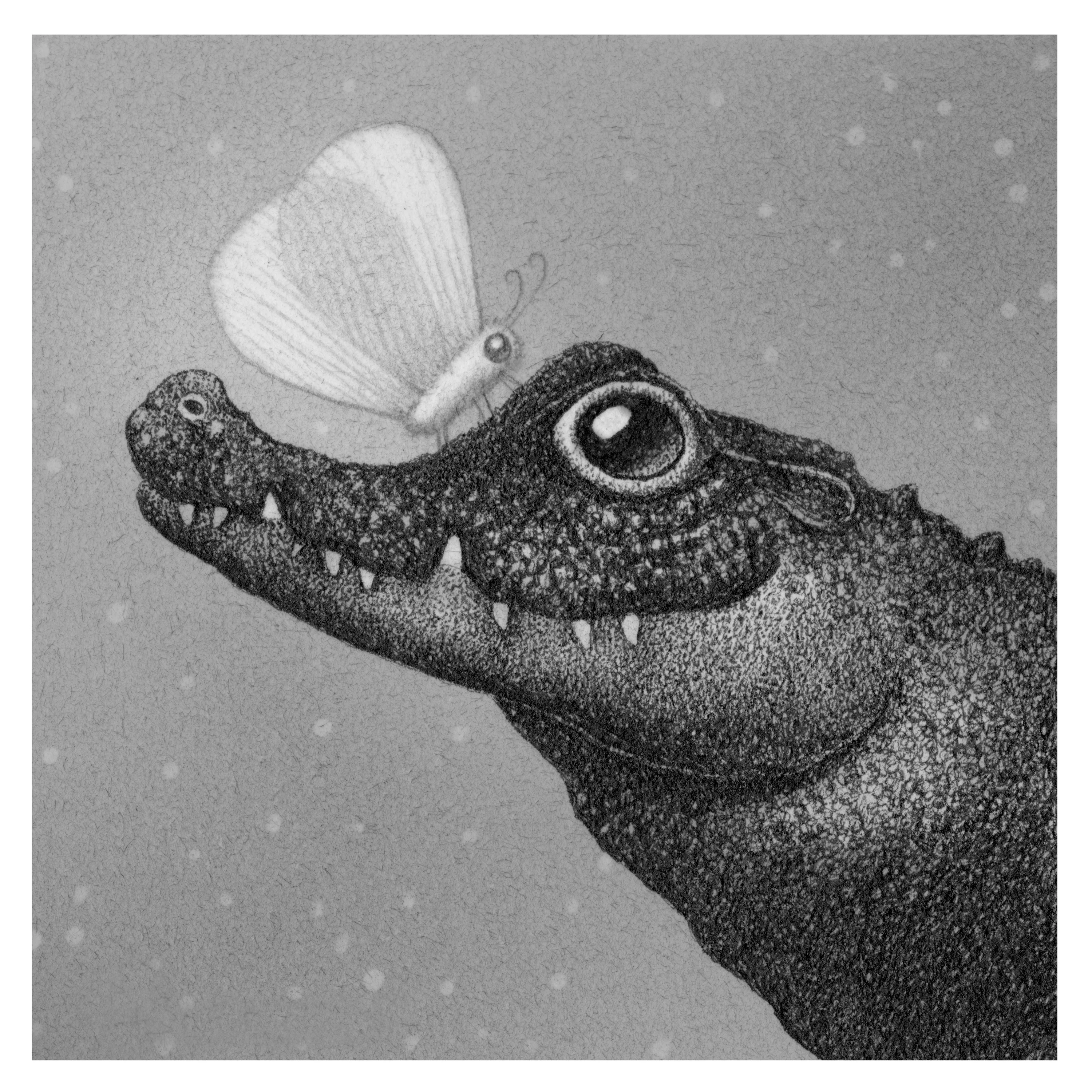 Kaiju 2022 - Juliet Schreckinger - "Minky the Giant Moth and her Crocodile" - Image 2