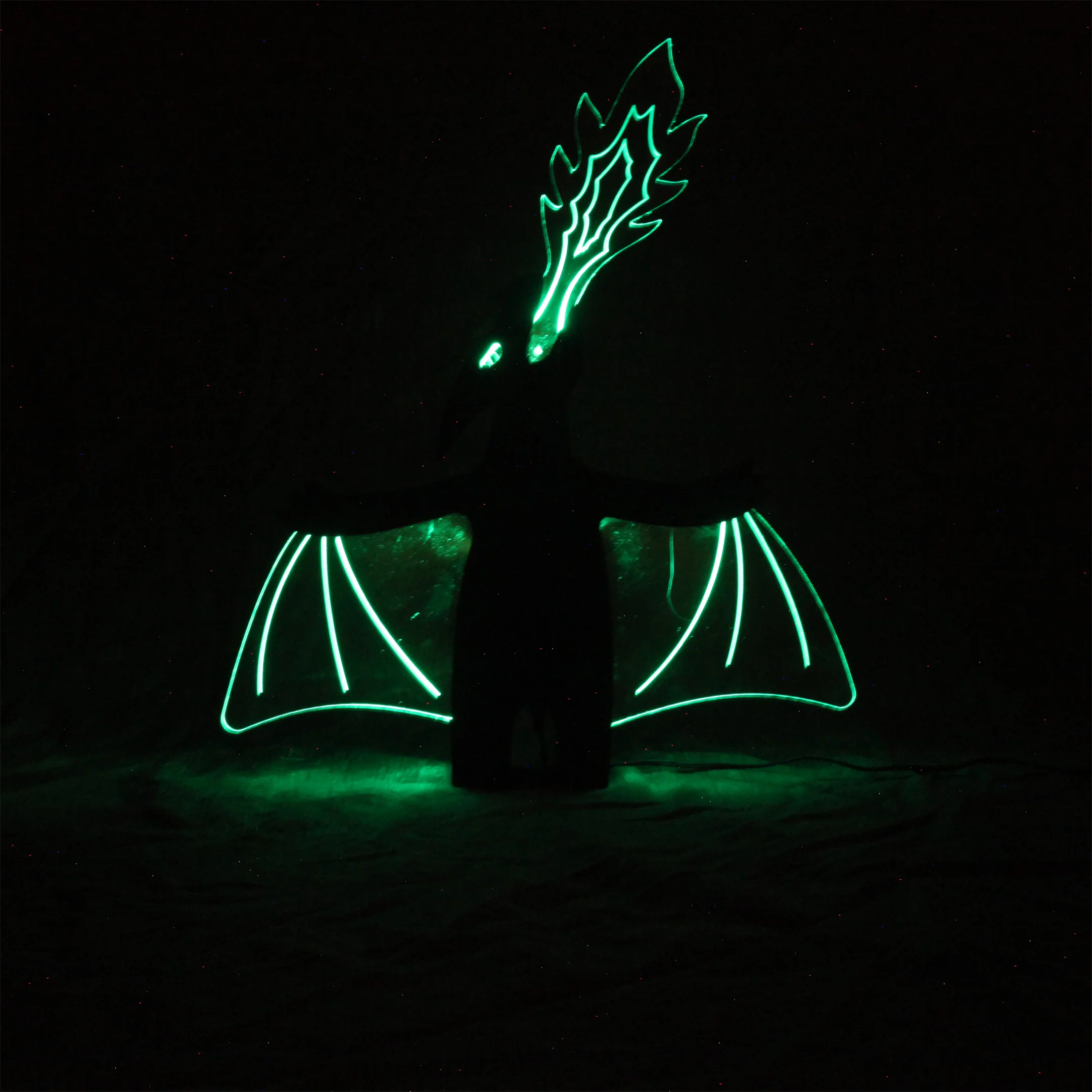 Chromatic Reverb - #137 - Lap Ngo - "Rodan Silhouette Night Light" - Image 2