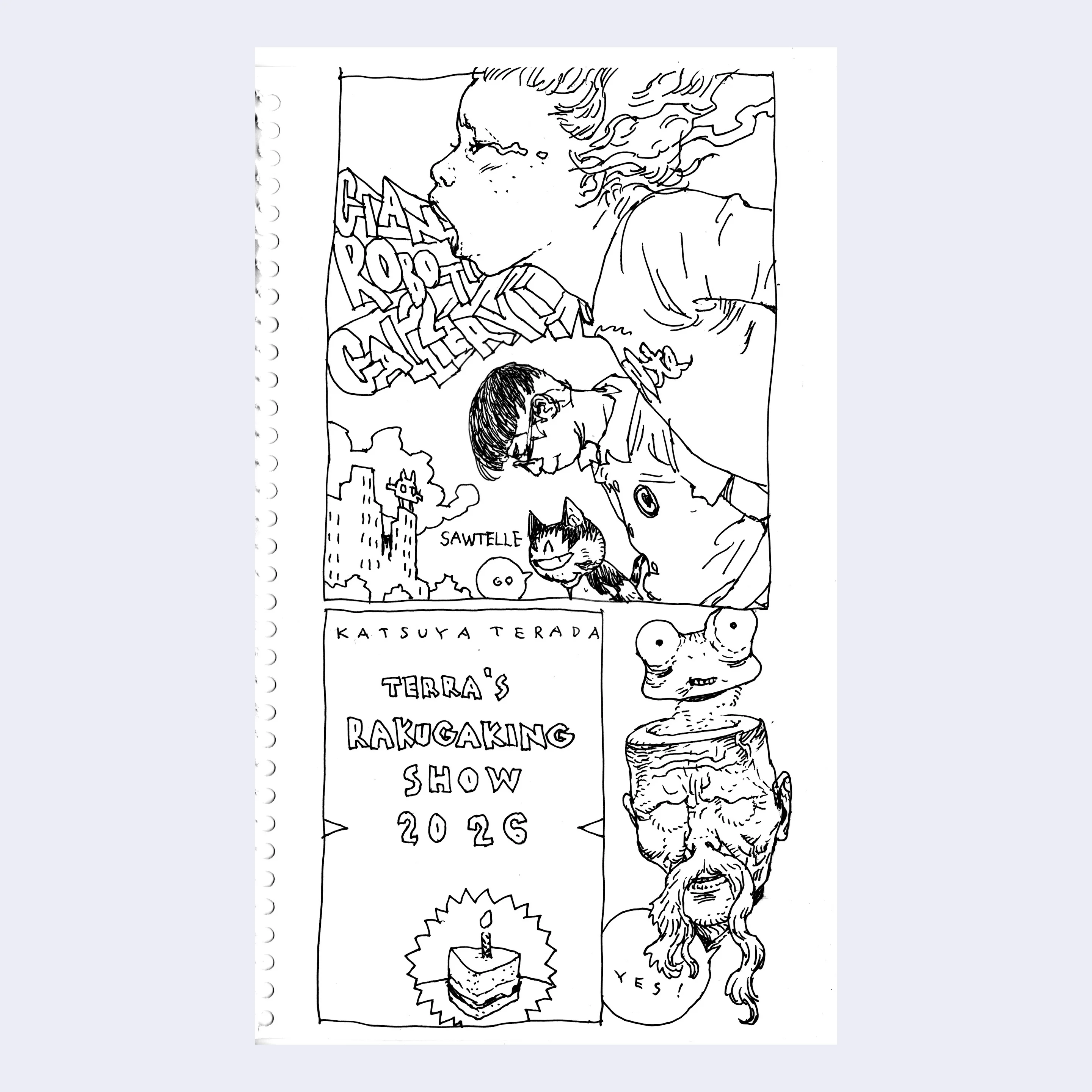 Katsuya Terada - Terra's Rakugaking Show - #01
