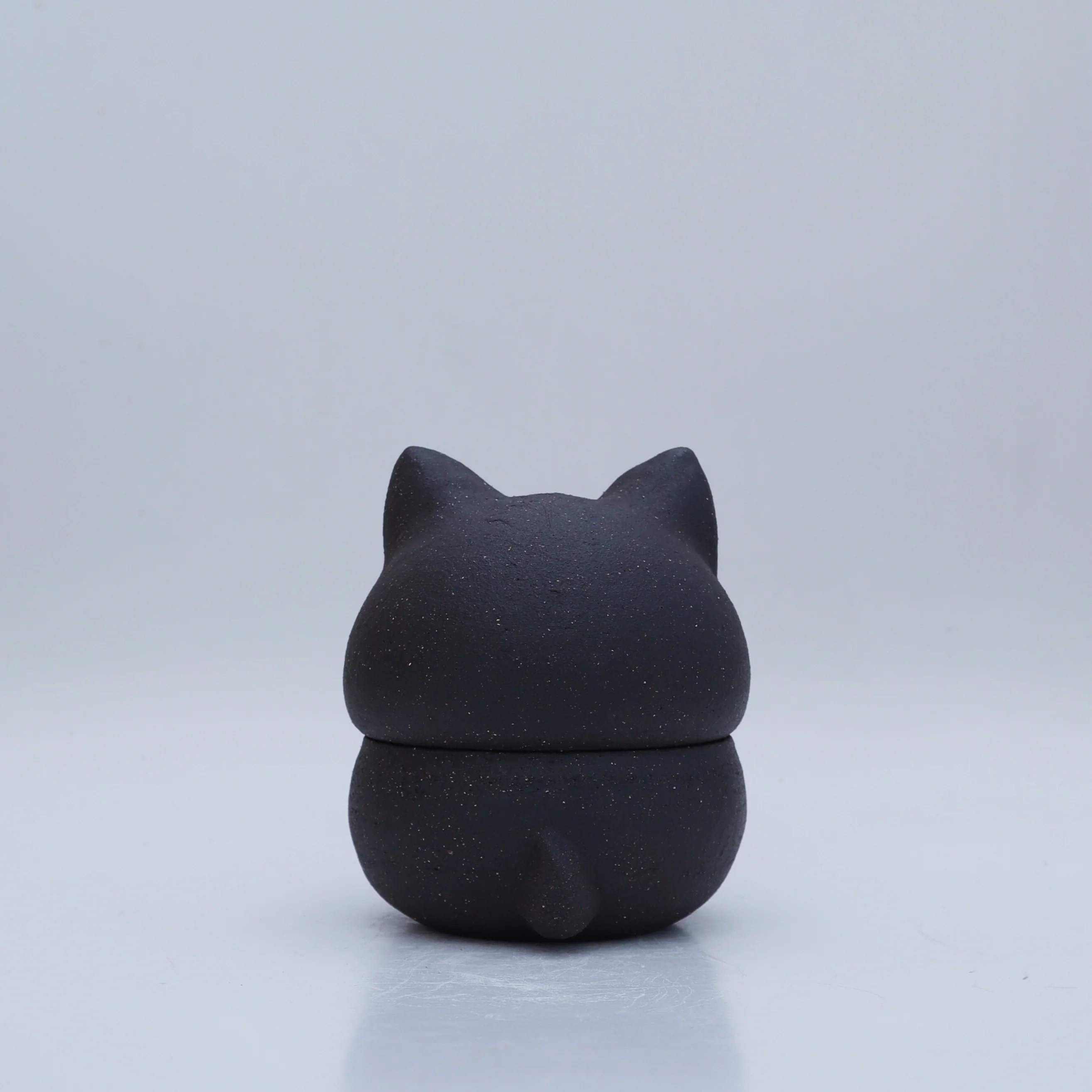 KILN - #42 & #43 - Dani Kawaii - "Kitsune Lidded Jar" - Image 5