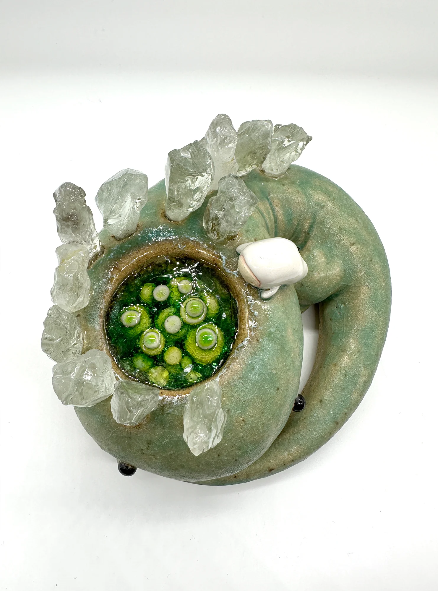 KILN - #27 - Ginger Chen - "I Love You Too: The Cuddler (Green)" - Image 3