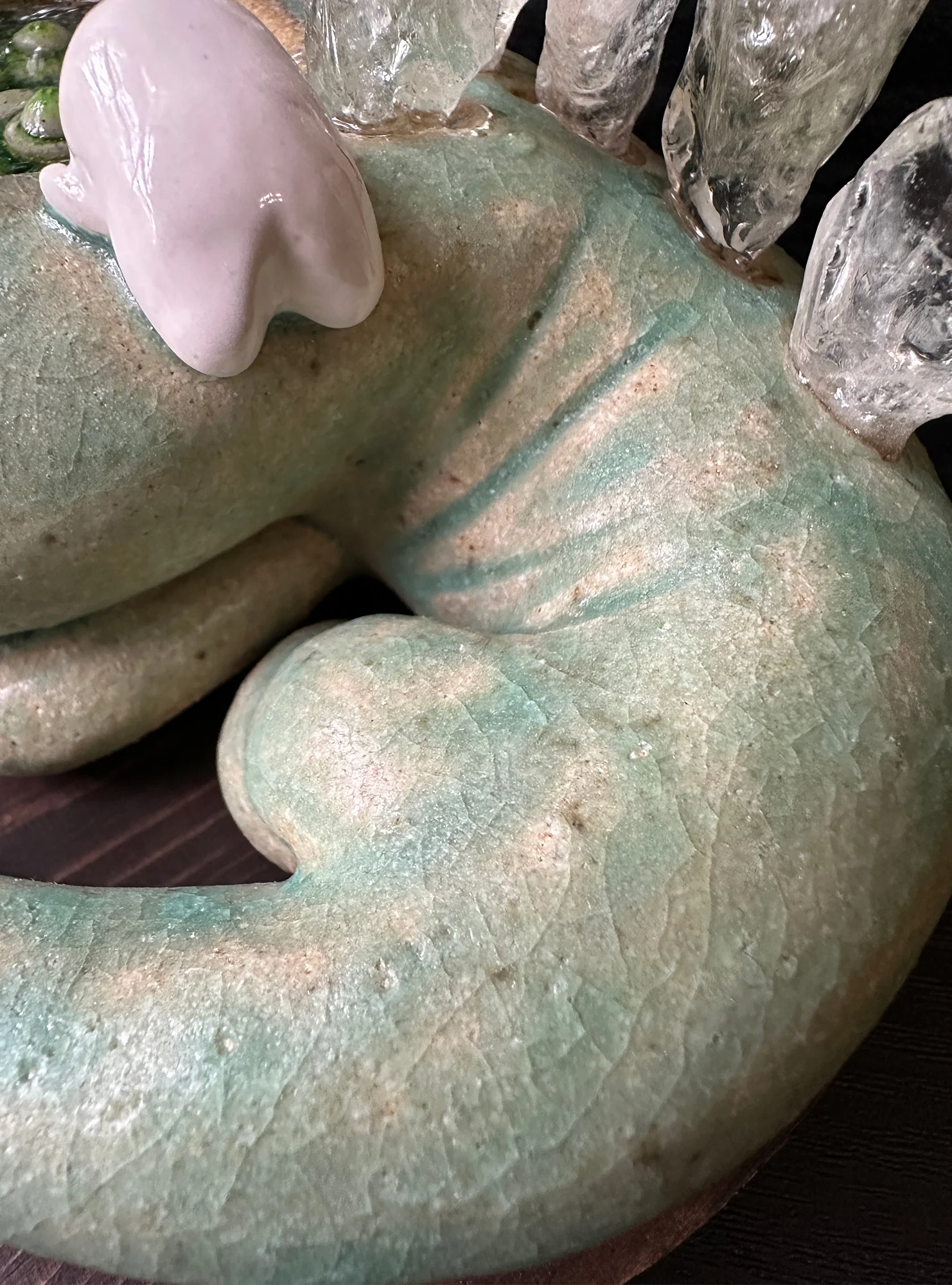 KILN - #27 - Ginger Chen - "I Love You Too: The Cuddler (Green)" - Image 4