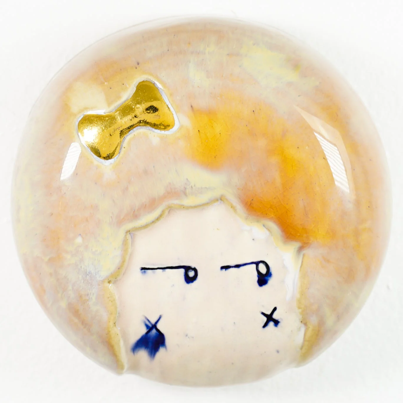KILN II - #50 - Christine Luu - "Mama Face Wall Hanging"