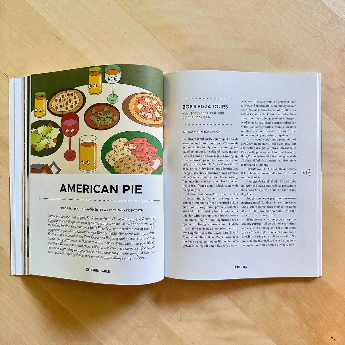 Kitchen Table Magazine - Number 6: The Pizza Issue - Image 2