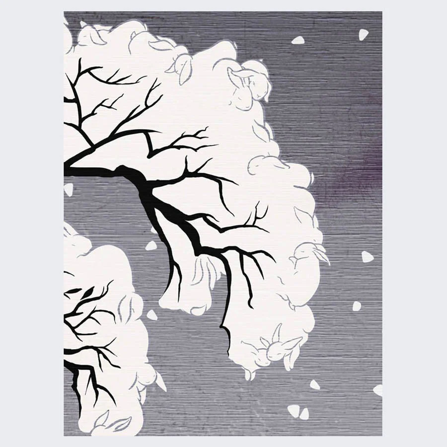 Kozyndan - Gray Hares (Winter Bunnies) Print - Image 3