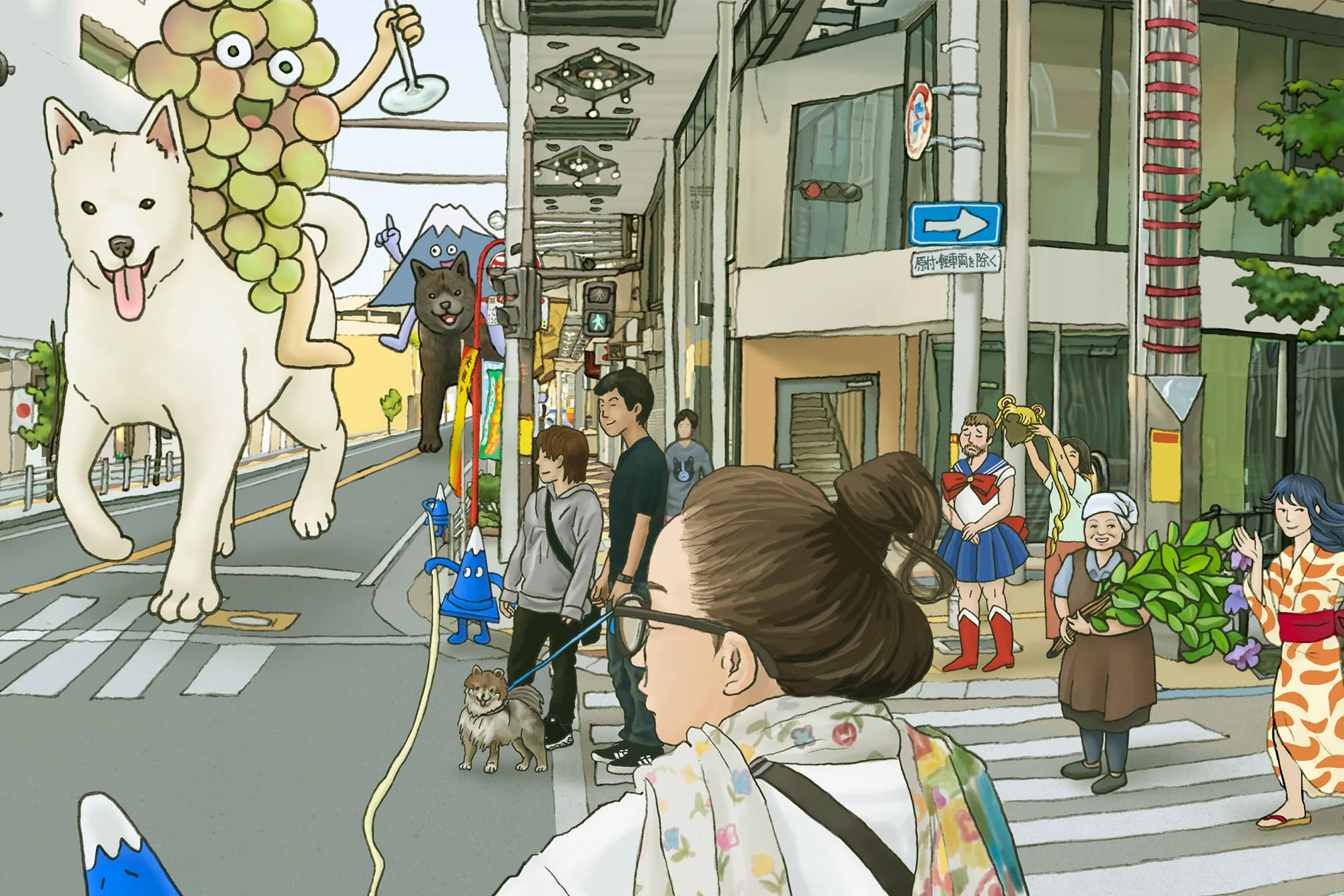 kozyndan - Memory Lane - Kofu "Life In the Liminal Space Between Fuji-san and Yatsugatake" Poster - Image 5