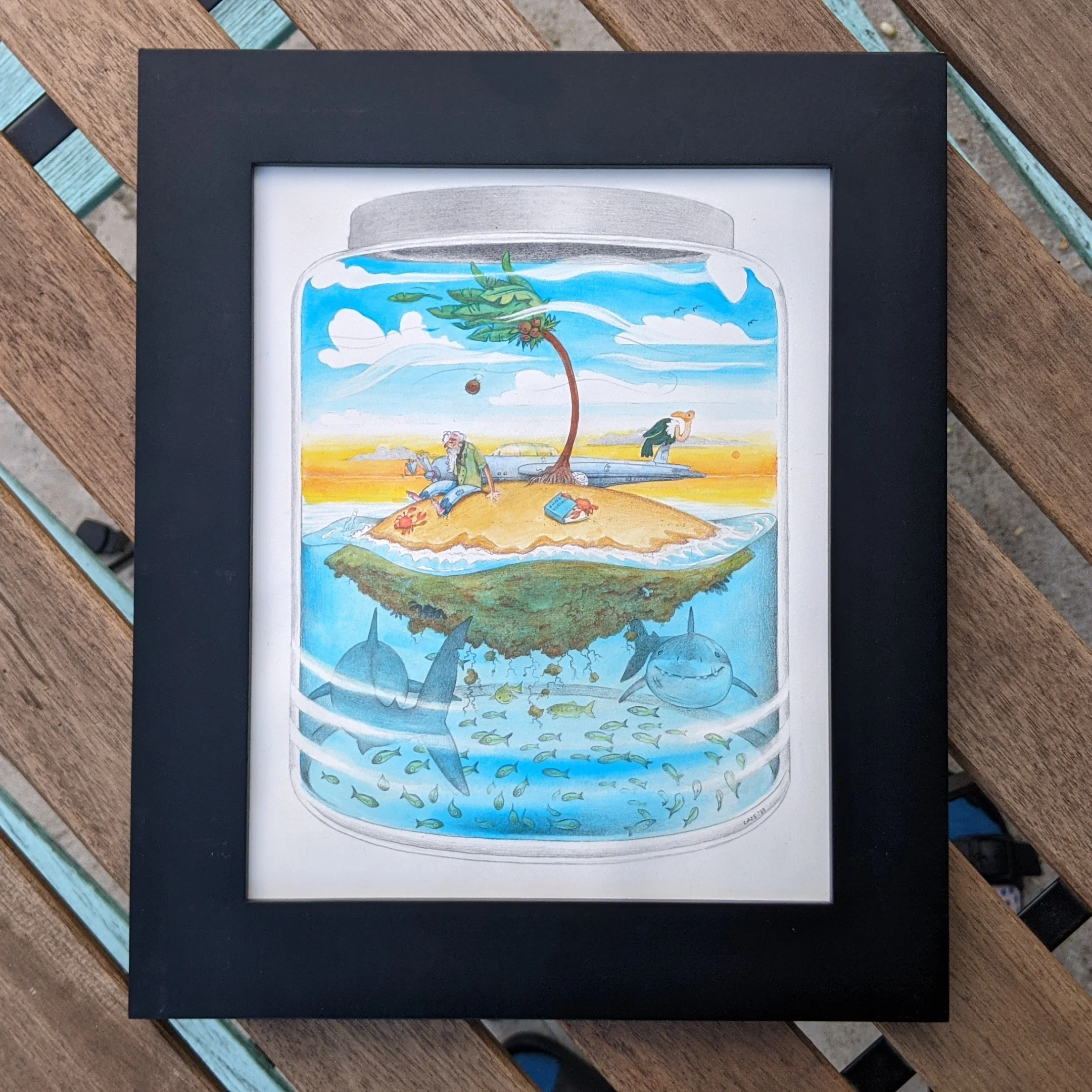 Land and Sea Show 2023 - Cassia Lupo - "Bottle Island" - Image 2