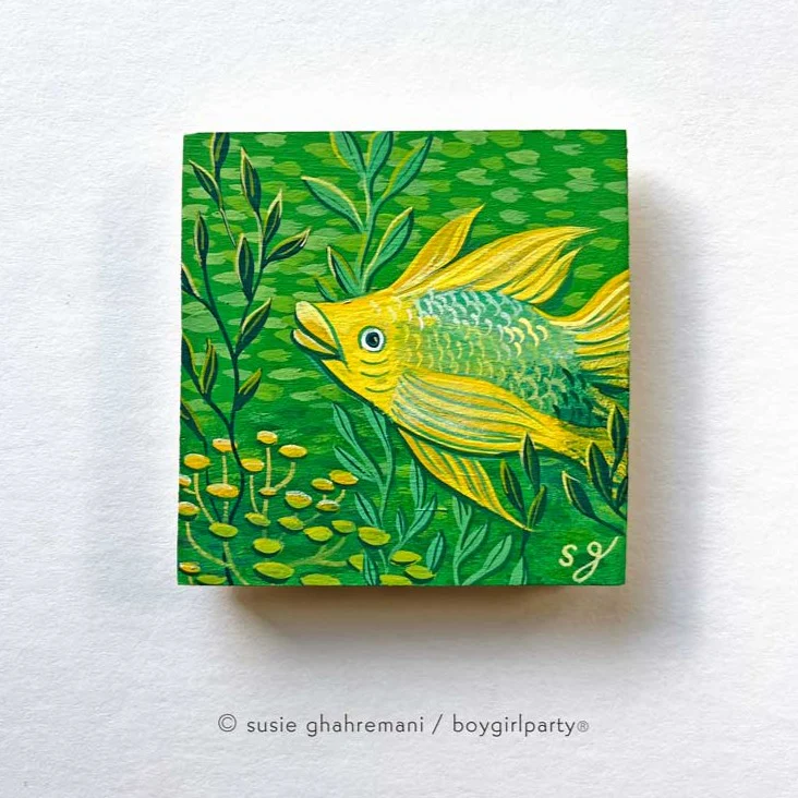 Susie Ghahremani - Bookish - #49 - "Kelp Forest"