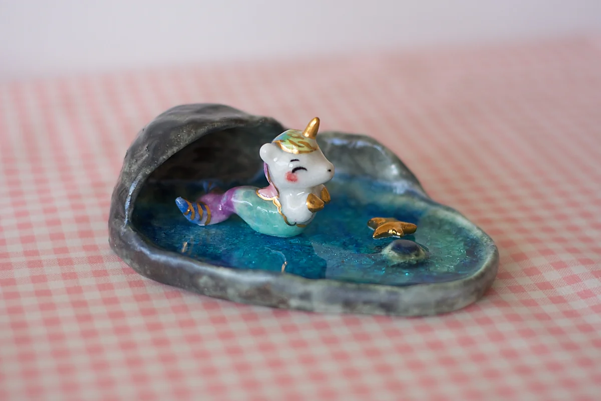 Land & Sea Show 2025 - Cynara Mori - "Sea Unicorn Cave" - Image 3