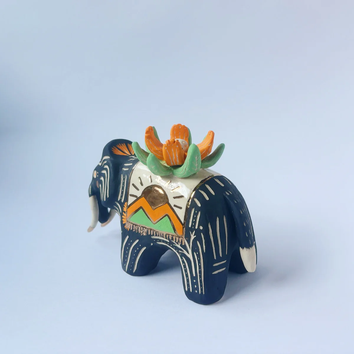 Land & Sea Show 2025 - Shirley Jackson (LIONINTHETREES) - "Eleplant Totem" - Image 2