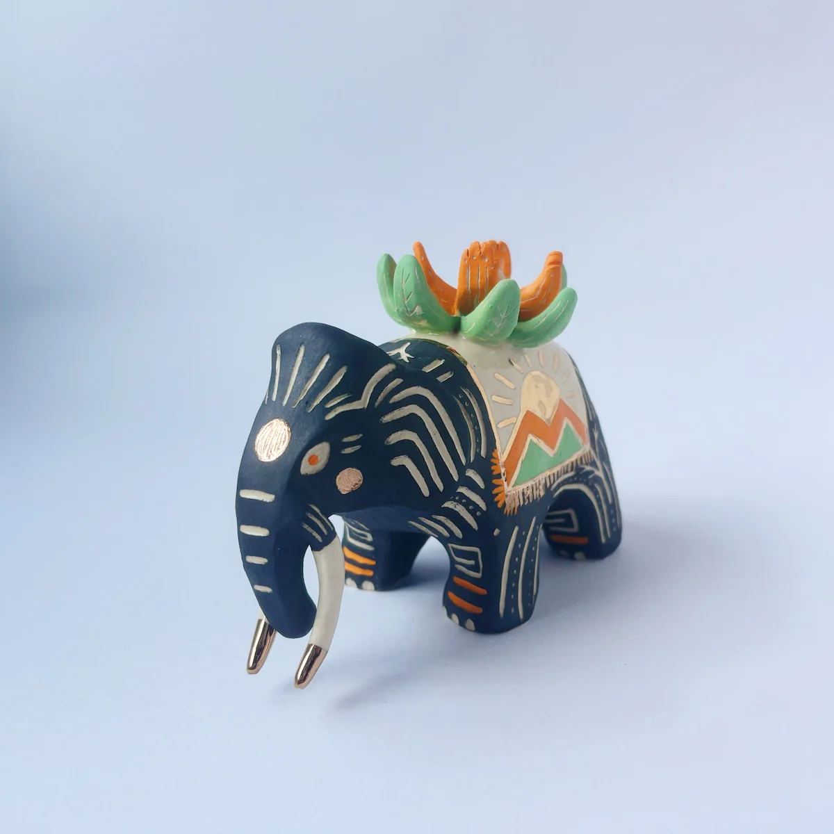 Land & Sea Show 2025 - Shirley Jackson (LIONINTHETREES) - "Eleplant Totem" - Image 9