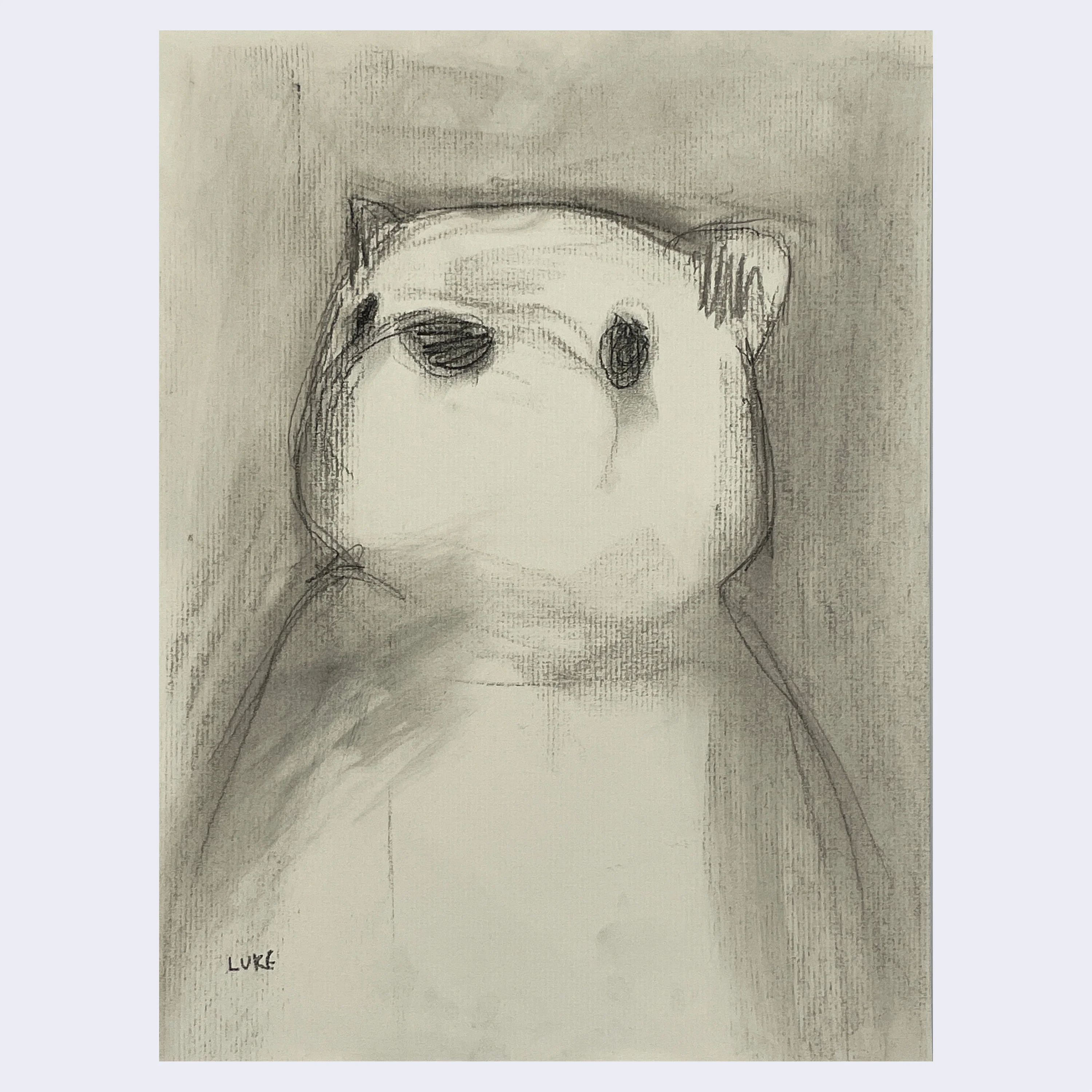 Luke Chueh - More Drawings - Untitled (Looking Up)