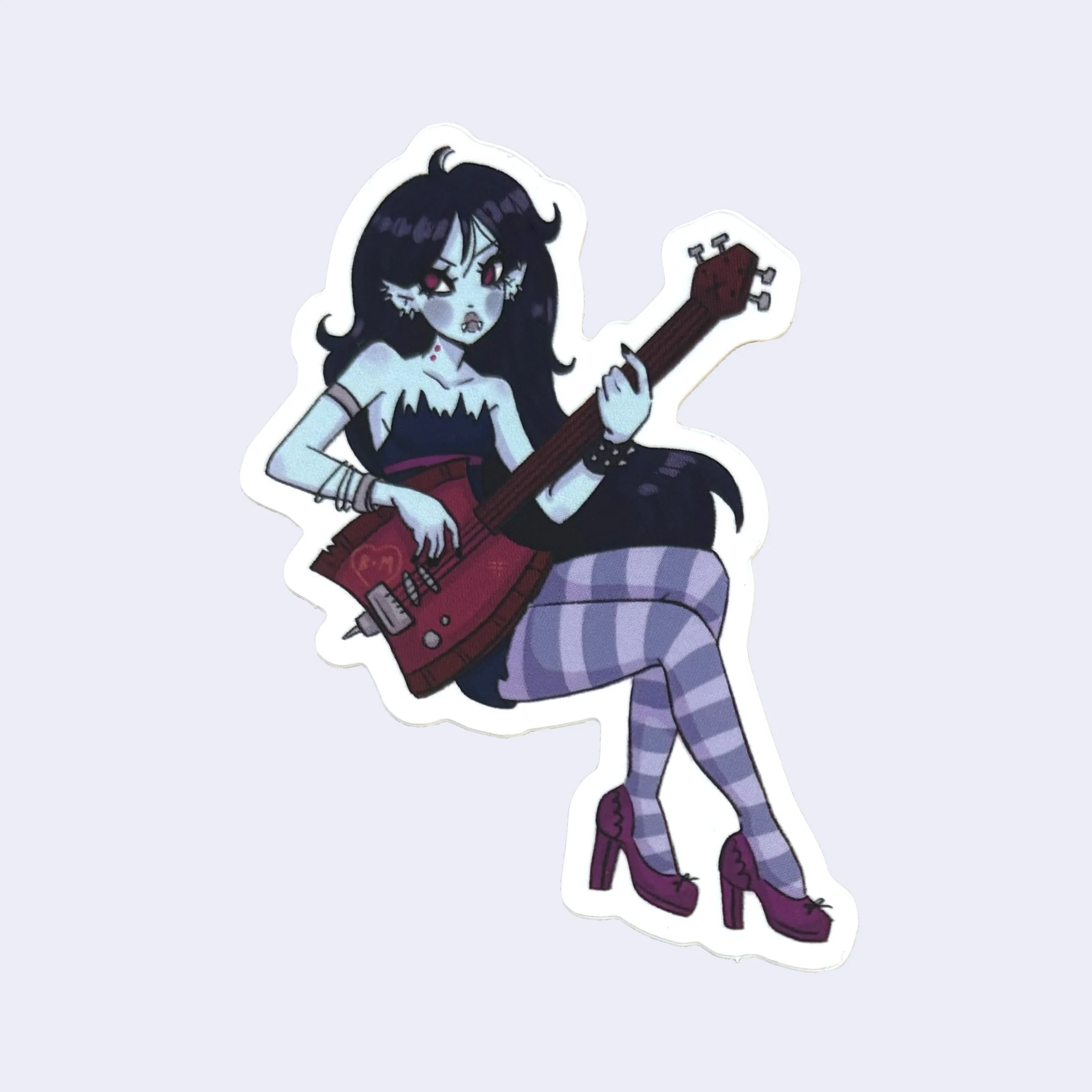 Maeve Haber - Marceline Vampire Girl w/ Guitar Sticker