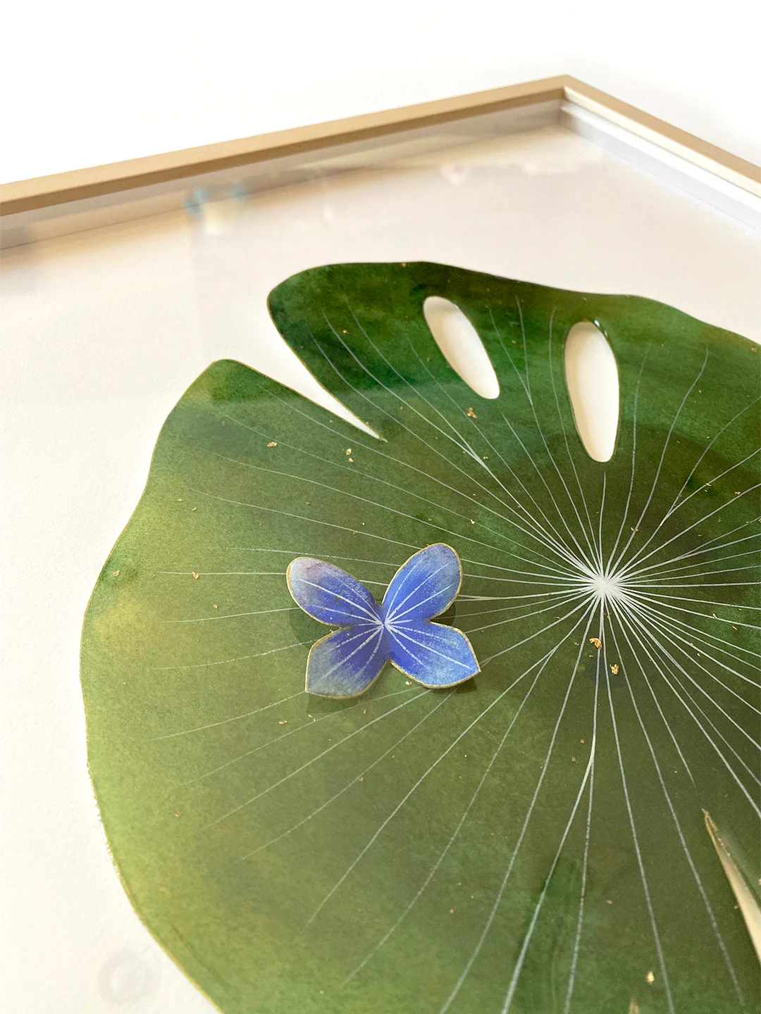 Maggie Chiang - Homesick - #18 - "Lilypad 6 (Blue Butterfly)" - Image 2