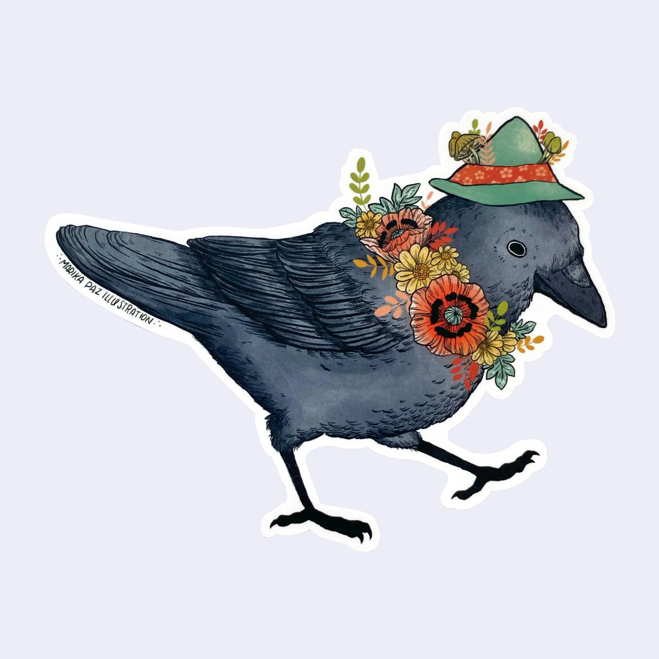 Marika Paz - "Corvid" Sticker