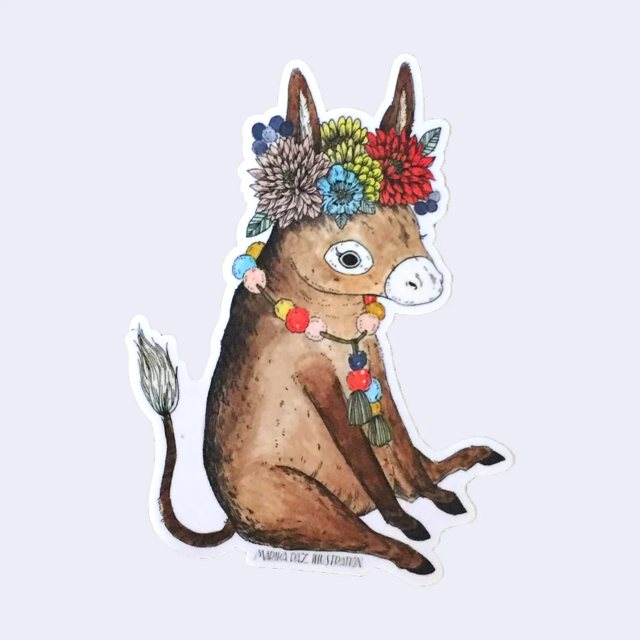 Marika Paz - "Little Burro" Sticker