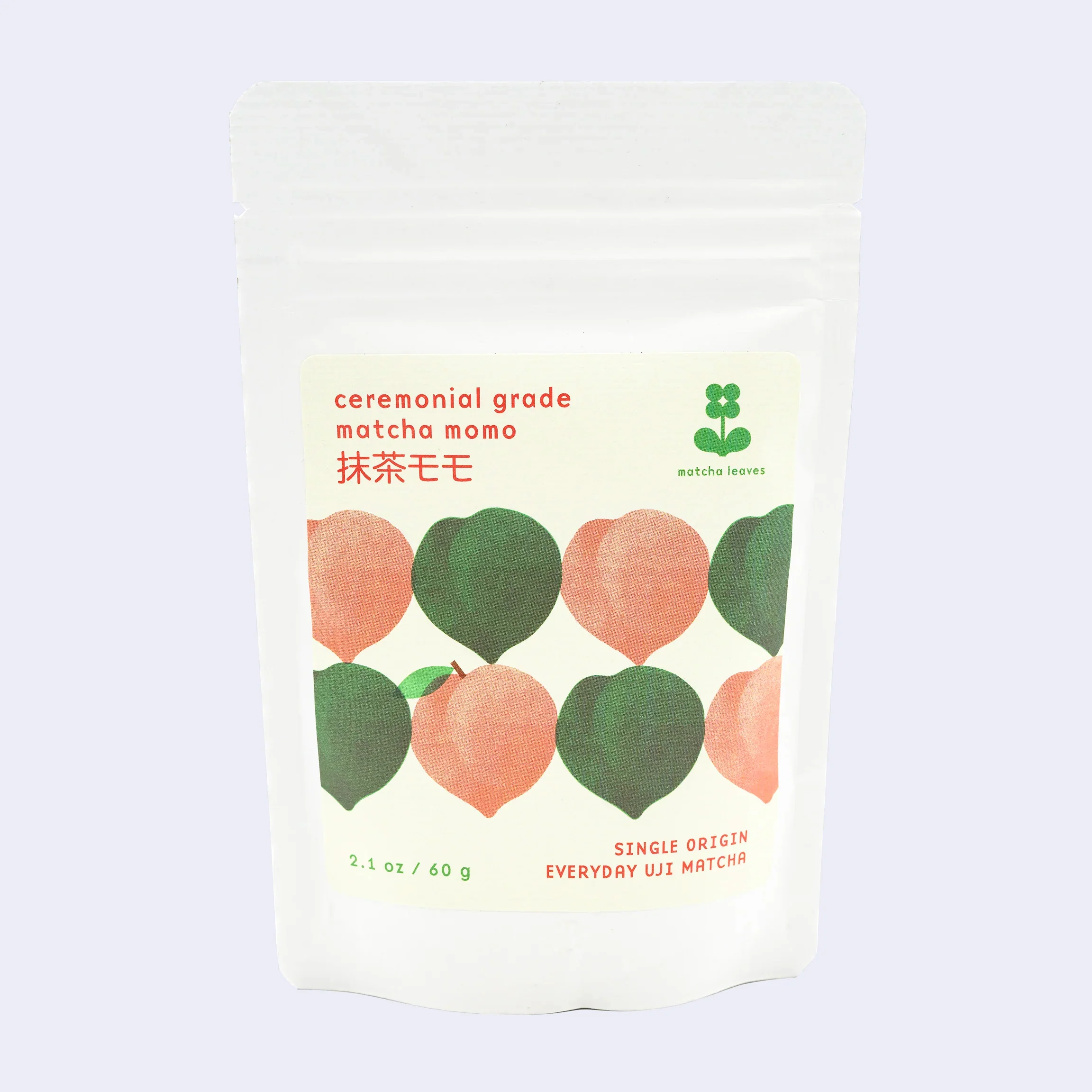 Matcha Leaves - Momo Ceremonial Grade Organic Uji Matcha Powder (60g)