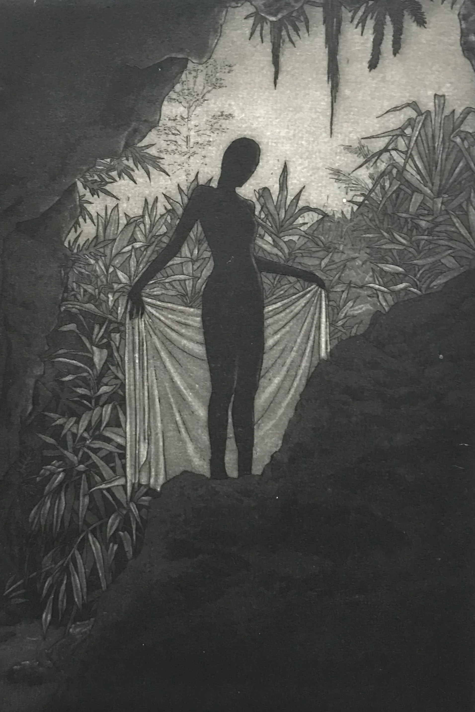 Maui Benefit Art Show - Cianna Valley - "CAVE (WITHOUT ALLEGORY)"