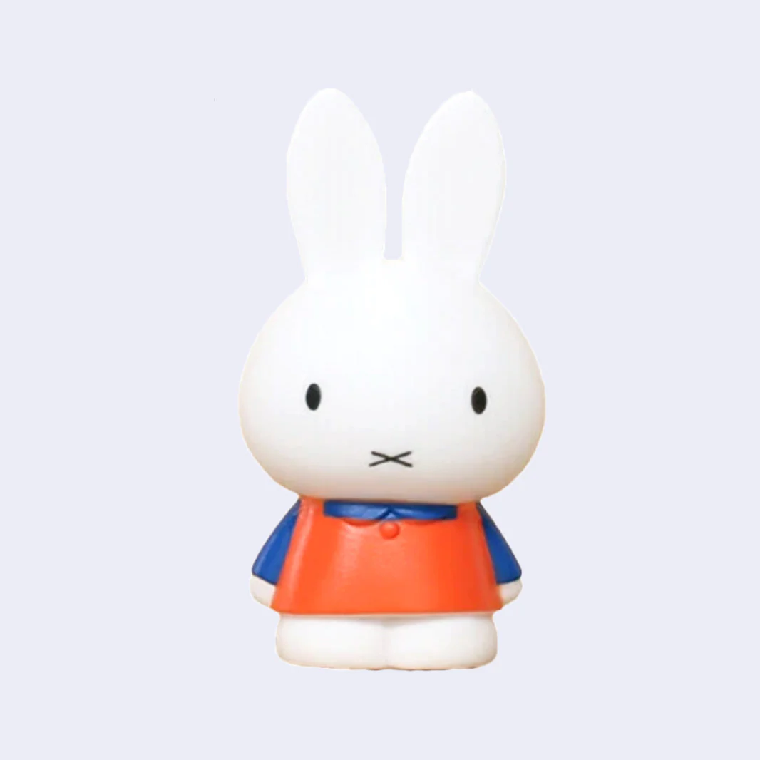 Miffy - Finger Puppet Figure (Orange + Blue Dress)