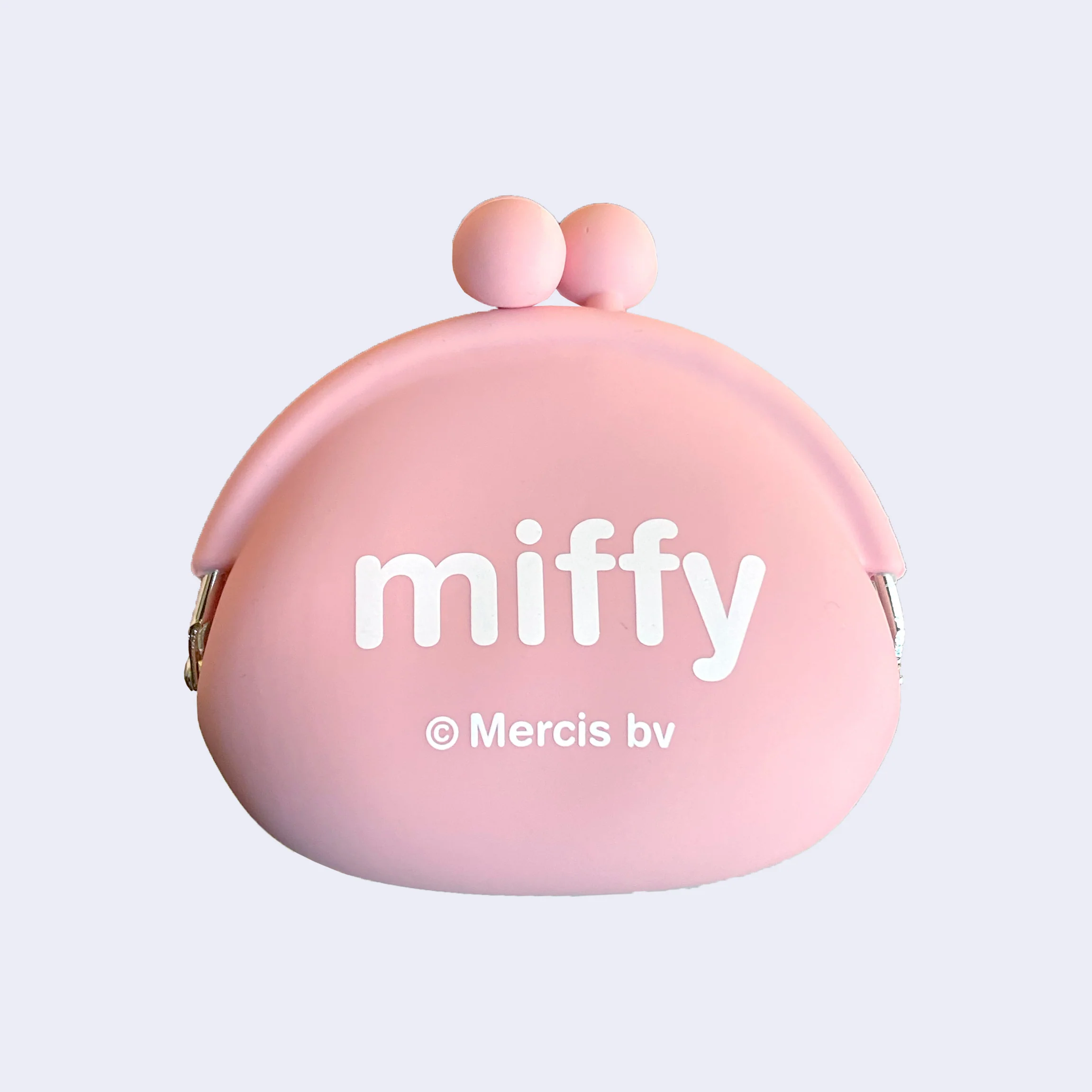 Miffy - Pochi Silicone Pouch Coin Purse (Pink) - Image 2
