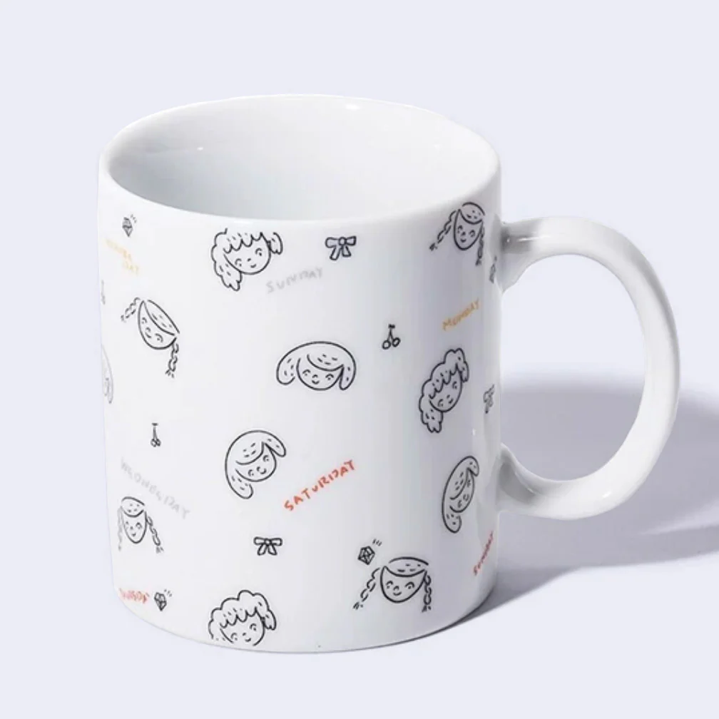 Mino Ware Color Ceramic Mug (1 Week - Girls)